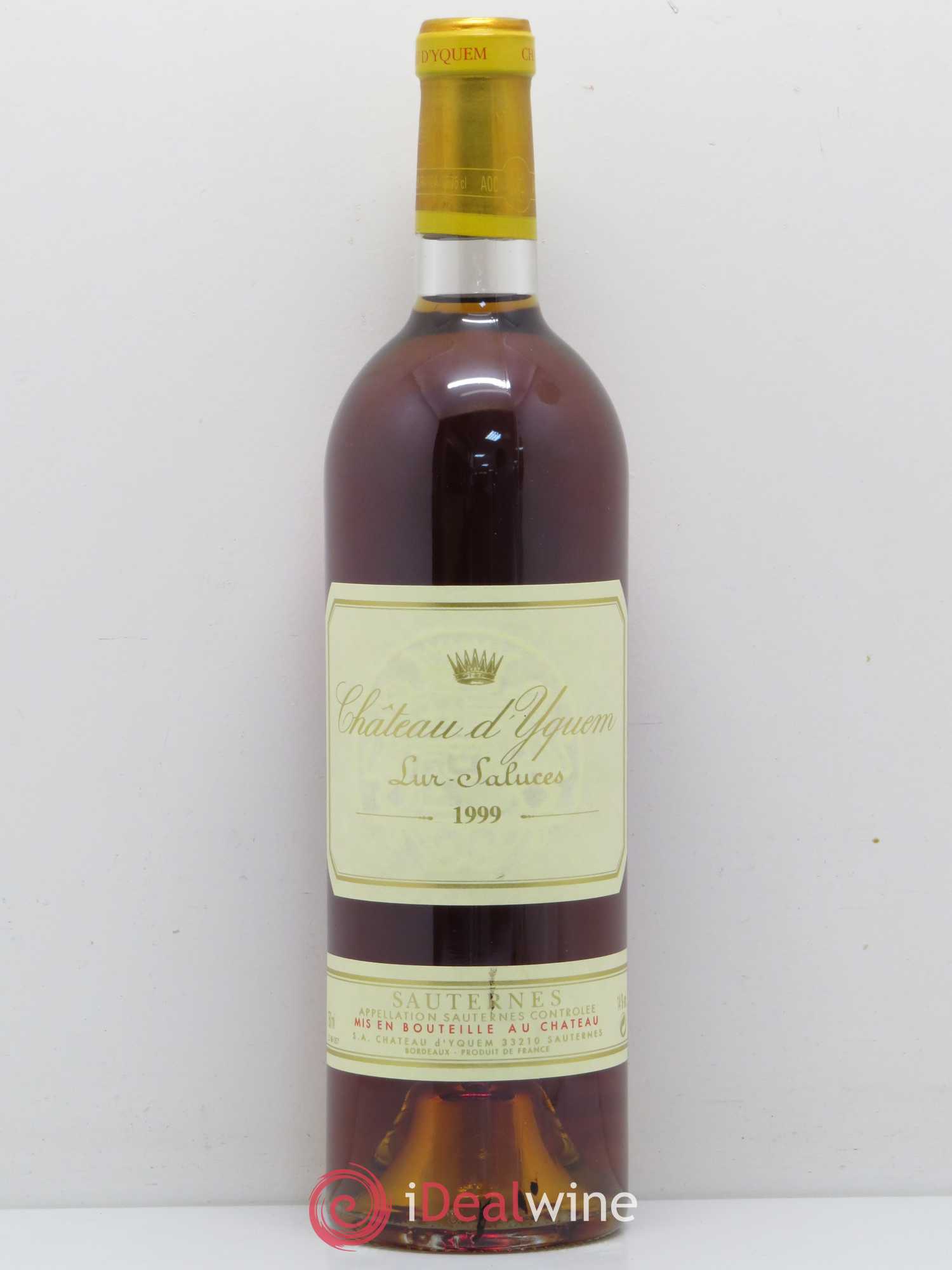 Château d' Yquem 1er Cru Classé Supérieur 1999 - Lotto di 1 bottiglia - 0