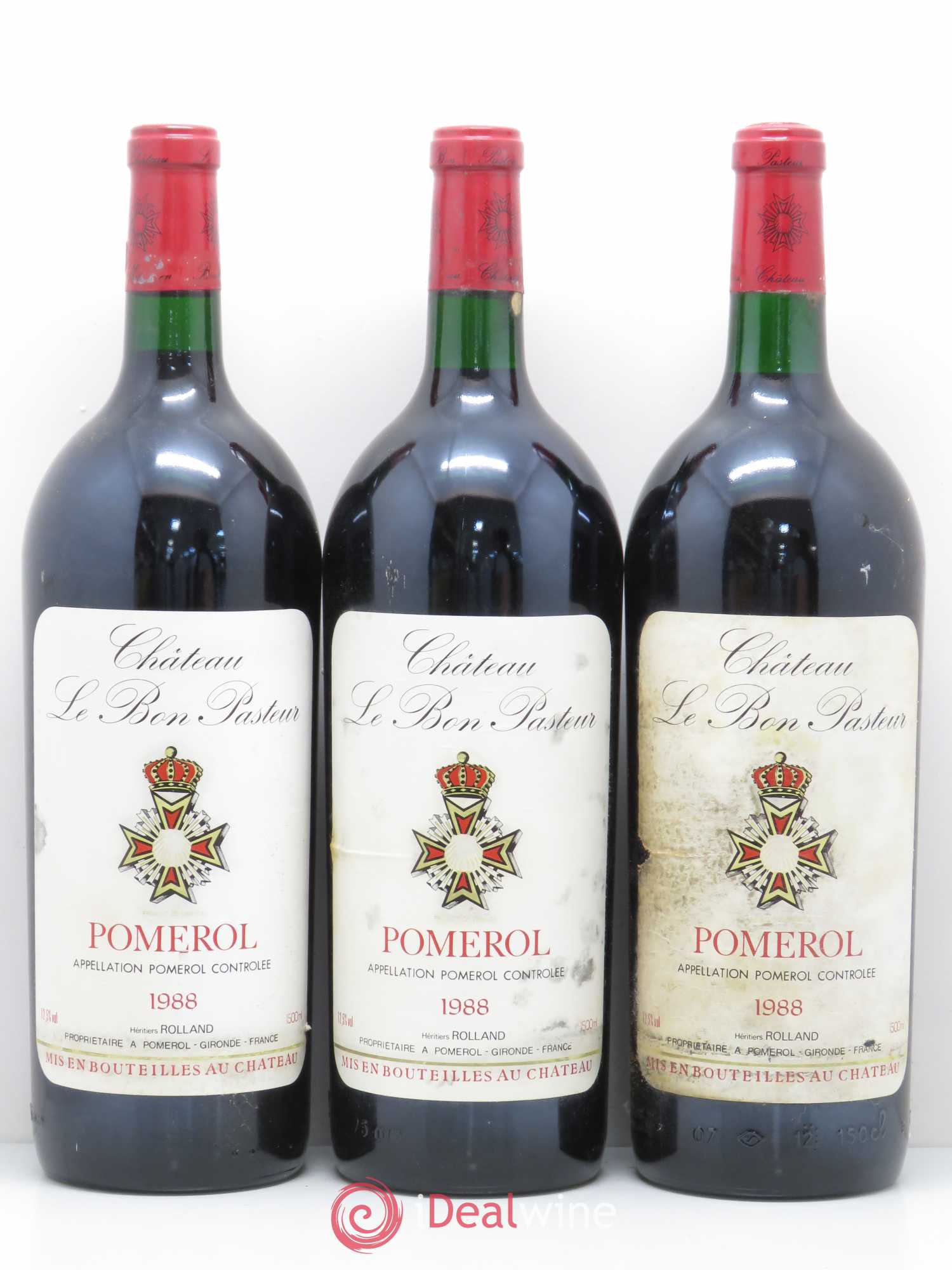 Château le Bon Pasteur 1988 - Lot de 6 magnums - 1
