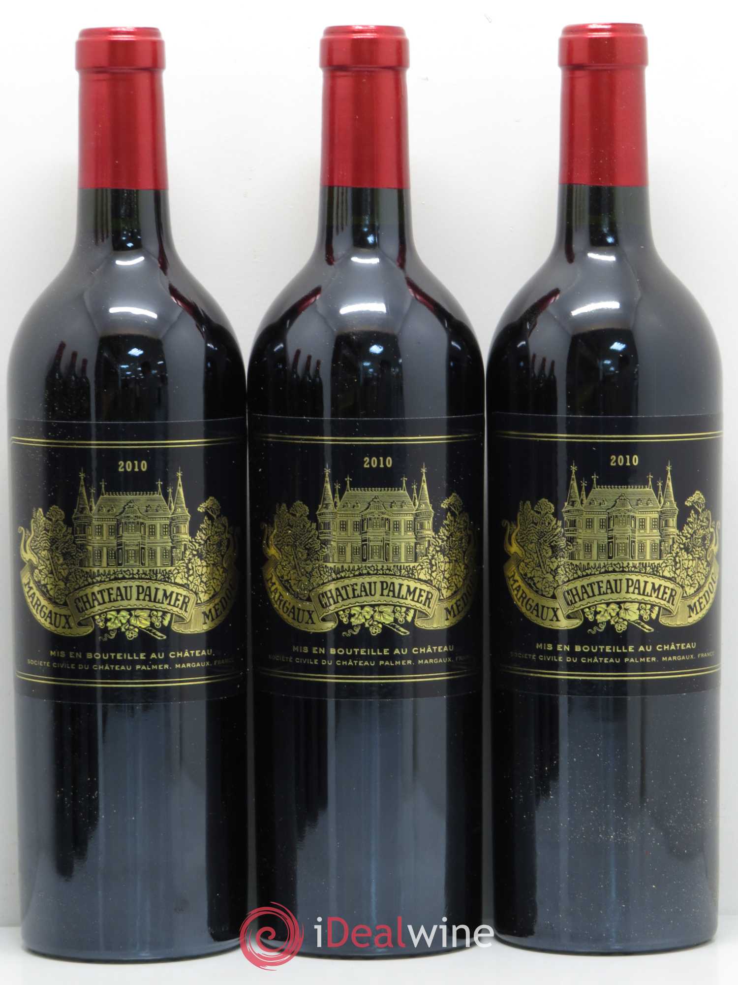 Château Palmer 3ème Grand Cru Classé 2010 - Lot de 6 bouteilles - 1