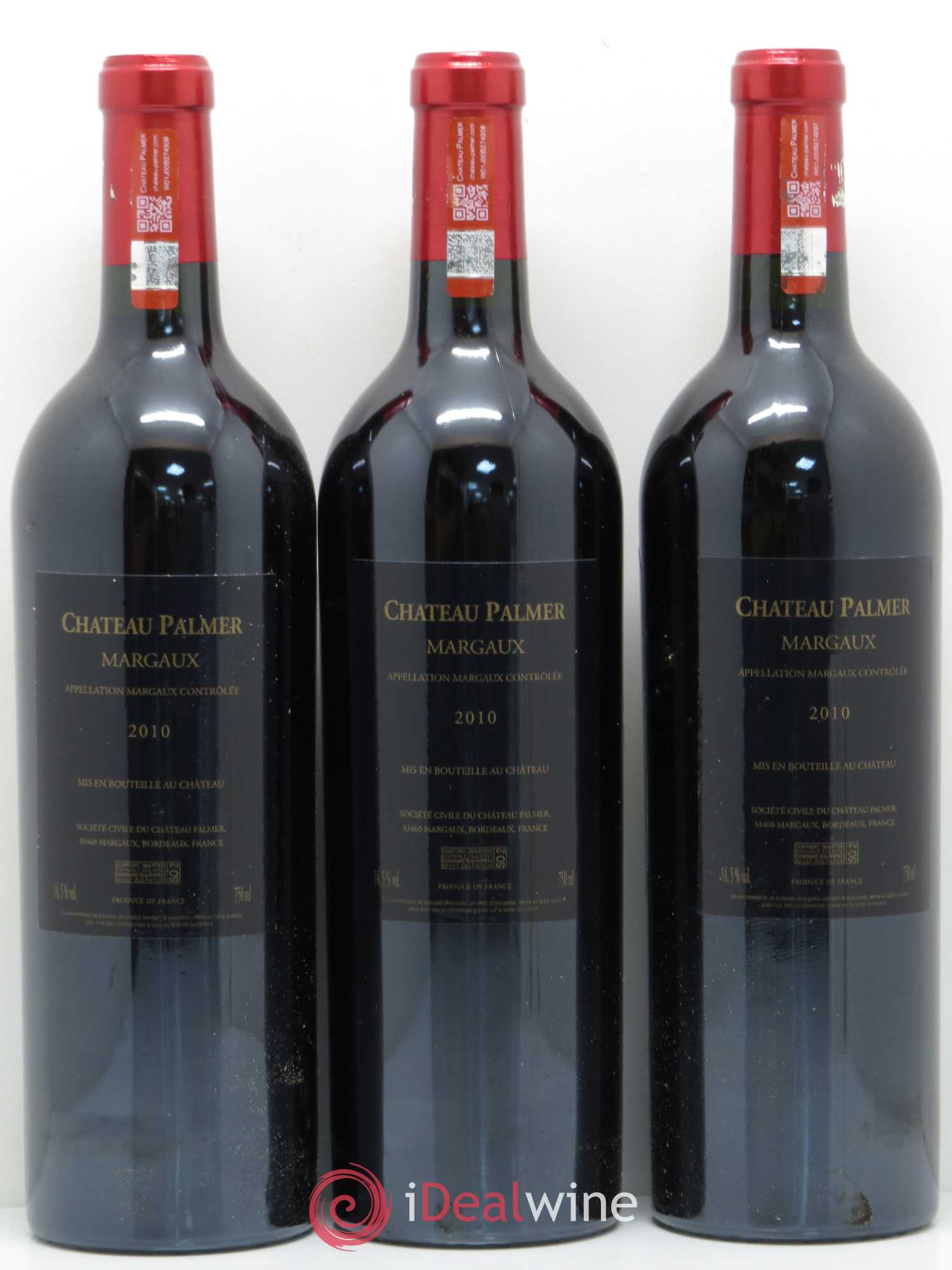 Château Palmer 3ème Grand Cru Classé 2010 - Lot de 6 bouteilles - 4