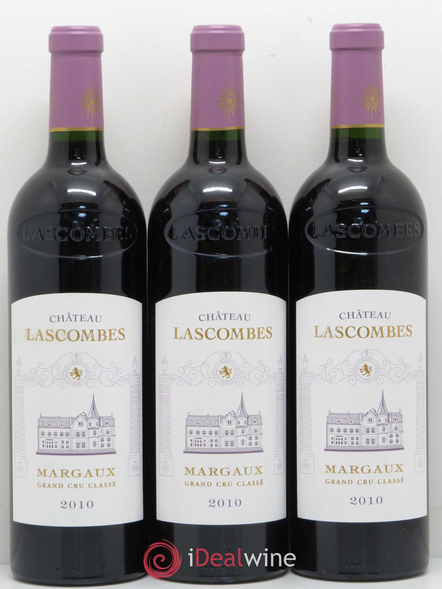 Château Lascombes 2ème Grand Cru Classé 2010 - Lot de 12 bouteilles - 1