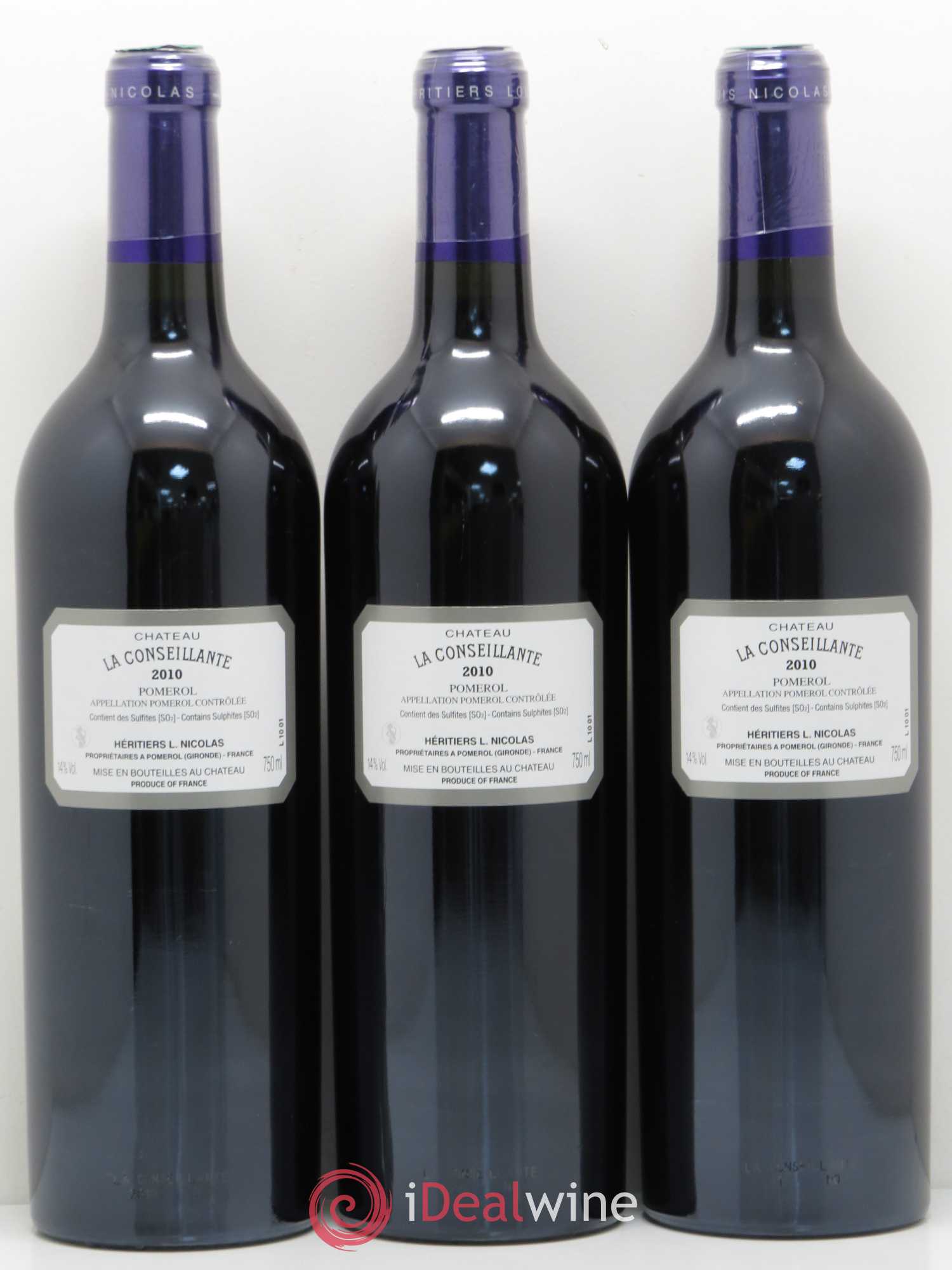 Château la Conseillante 2010 - Lot de 12 bouteilles - 5
