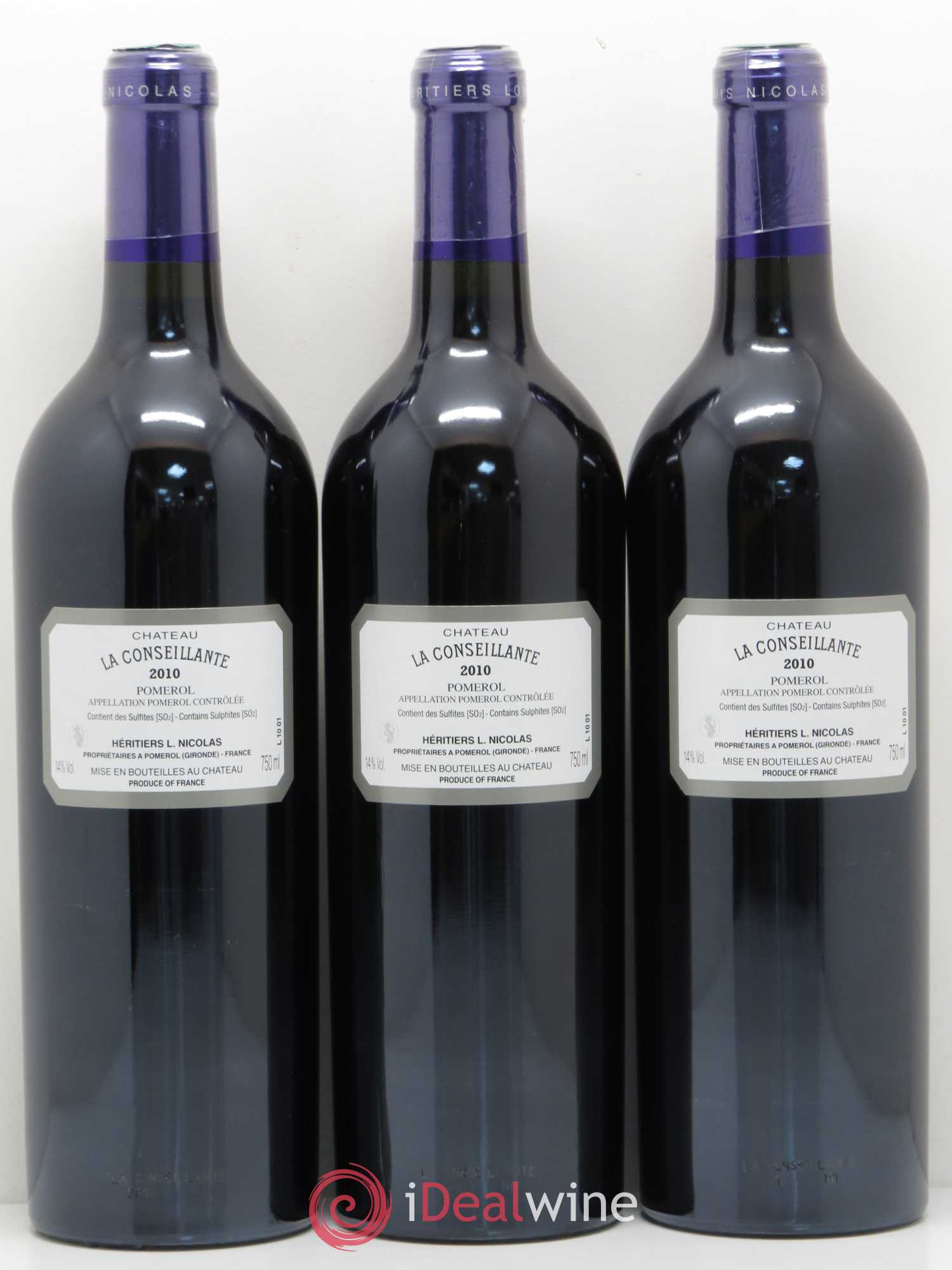 Château la Conseillante 2010 - Lot de 12 bouteilles - 7