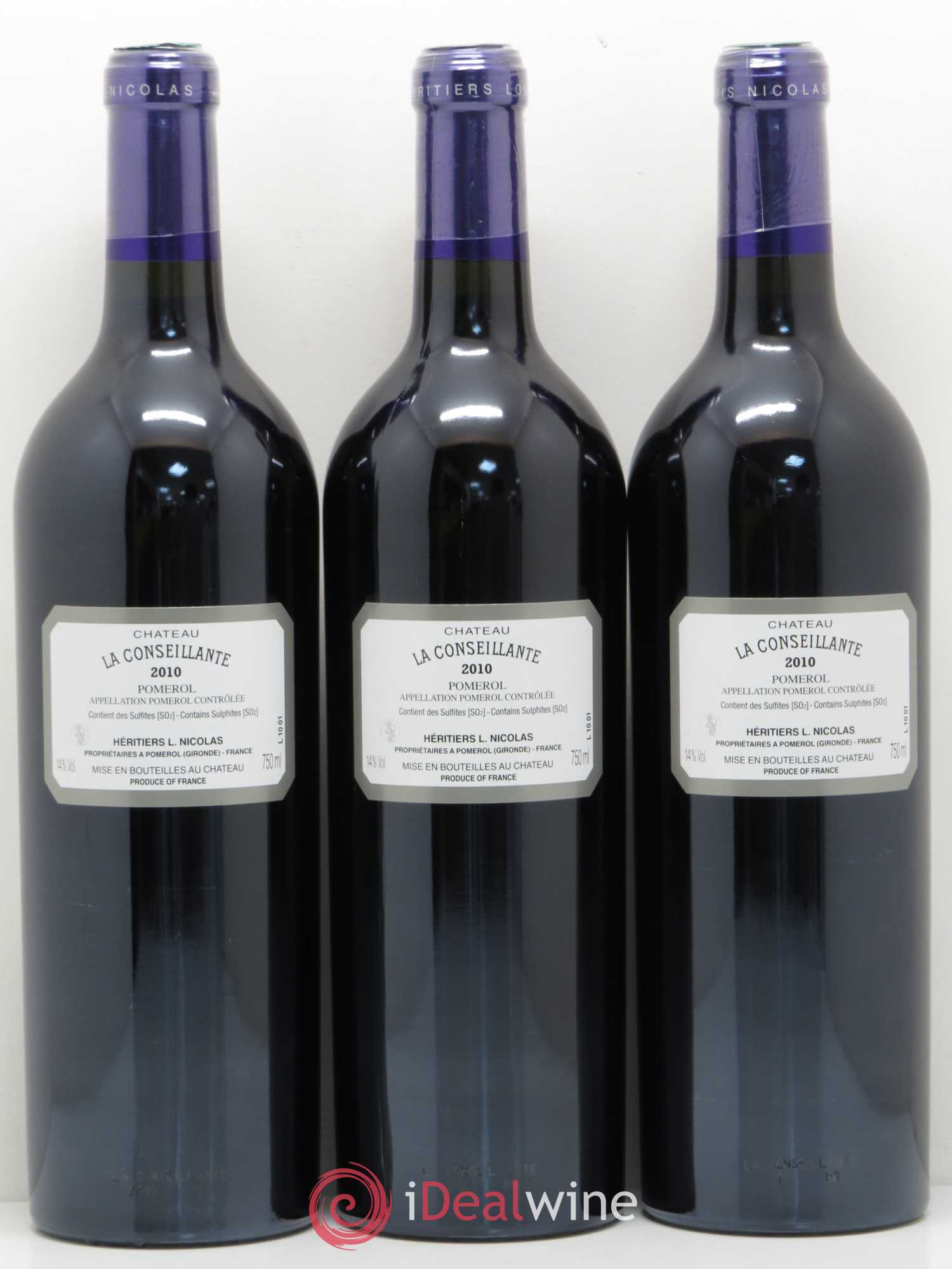 Château la Conseillante 2010 - Lot de 12 bouteilles - 8