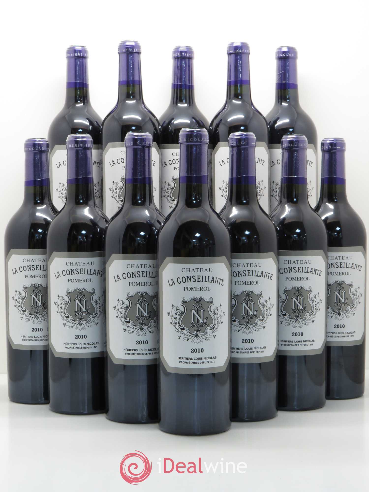 Château la Conseillante 2010 - Lot de 12 bouteilles - 0