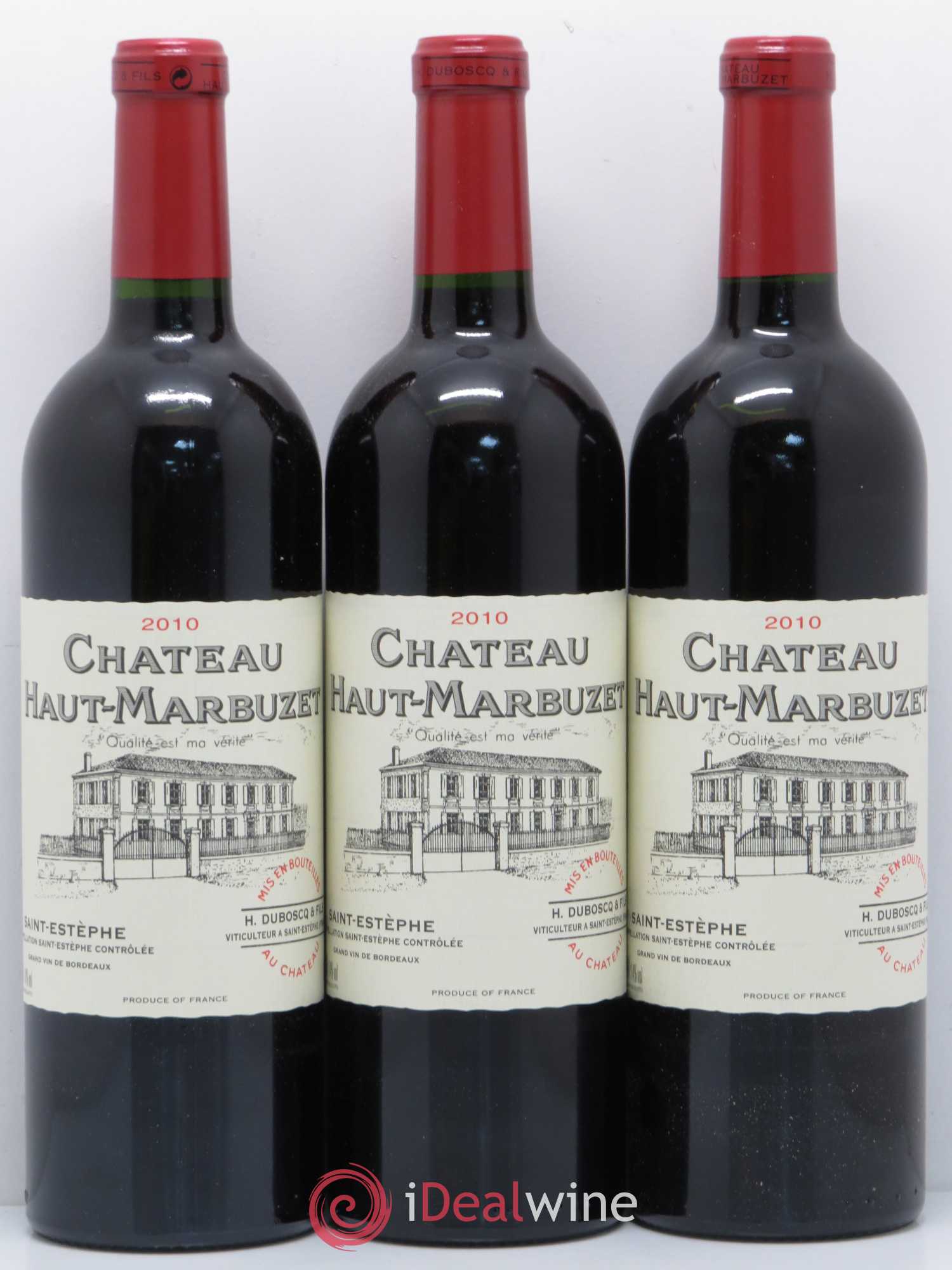 Château Haut Marbuzet 2010 - Lot de 12 bouteilles - 3