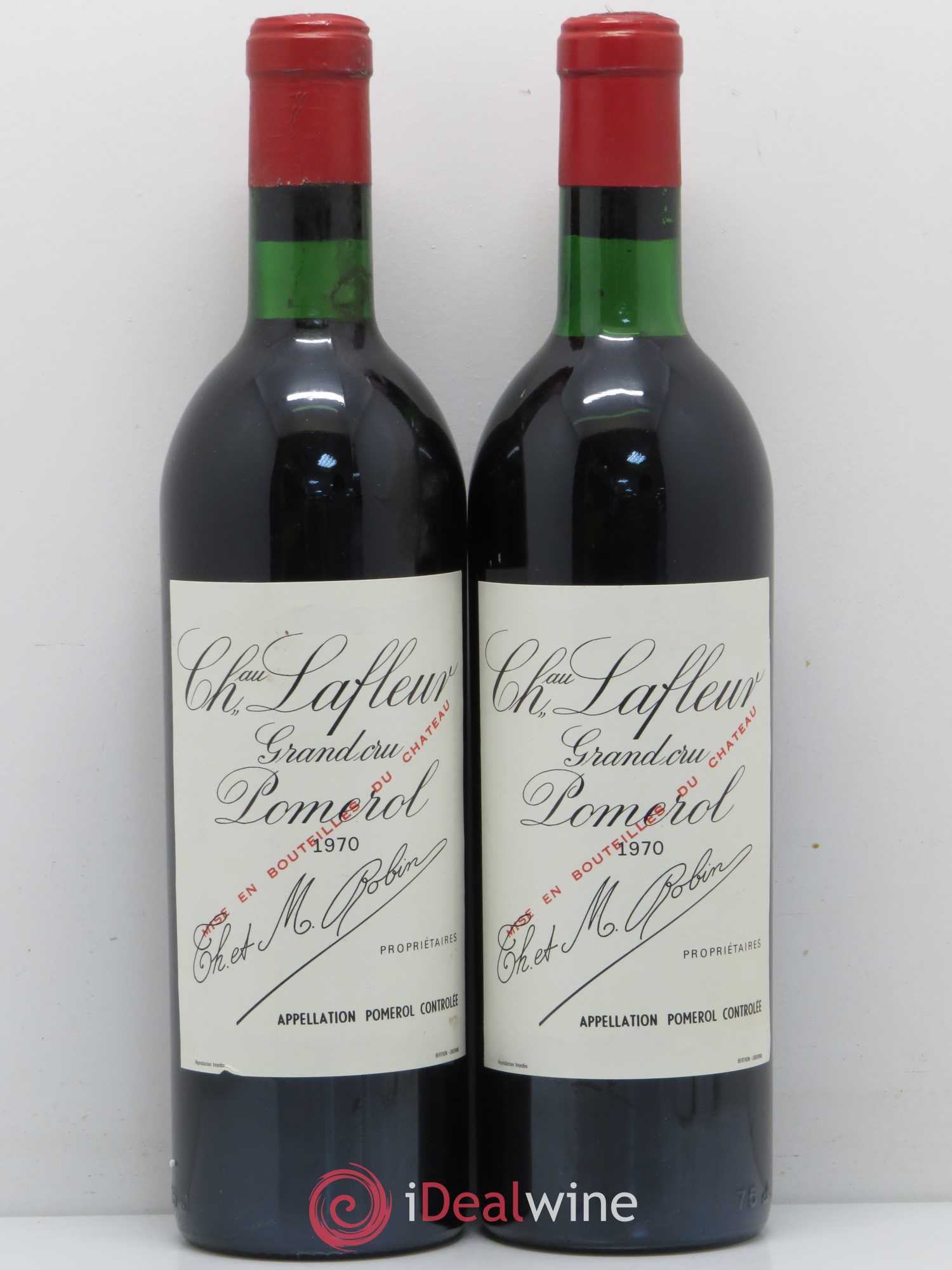 Château Lafleur 1970 - Lot de 2 bouteilles - 0