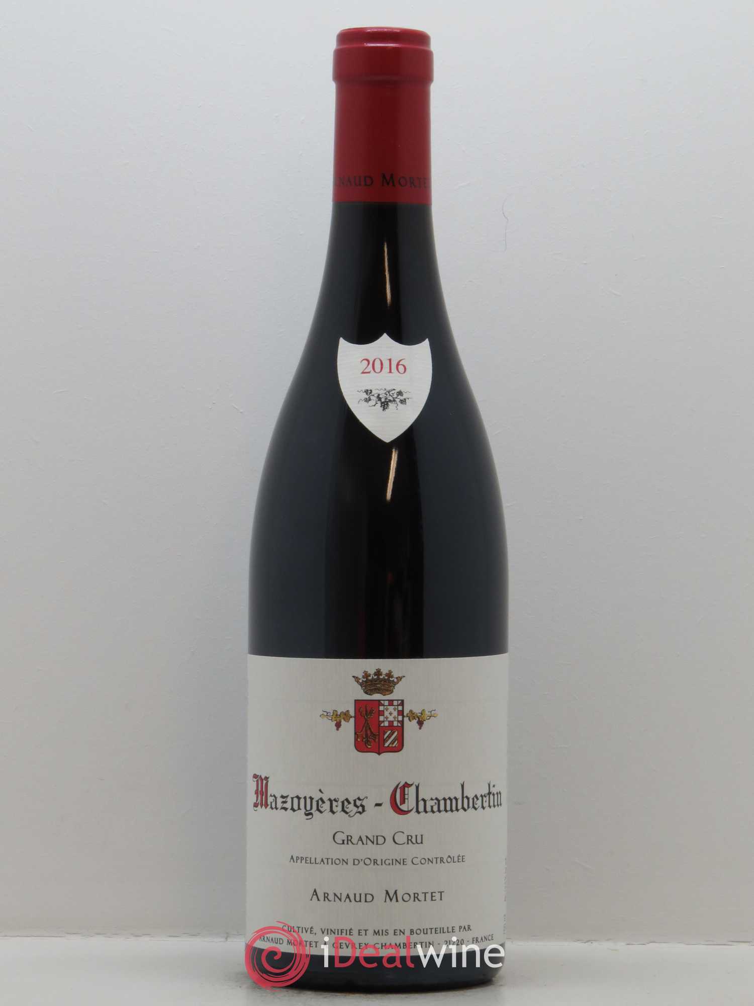 Mazoyères-Chambertin Grand Cru Arnaud Mortet 2016 - Lot de 1 bouteille - 0