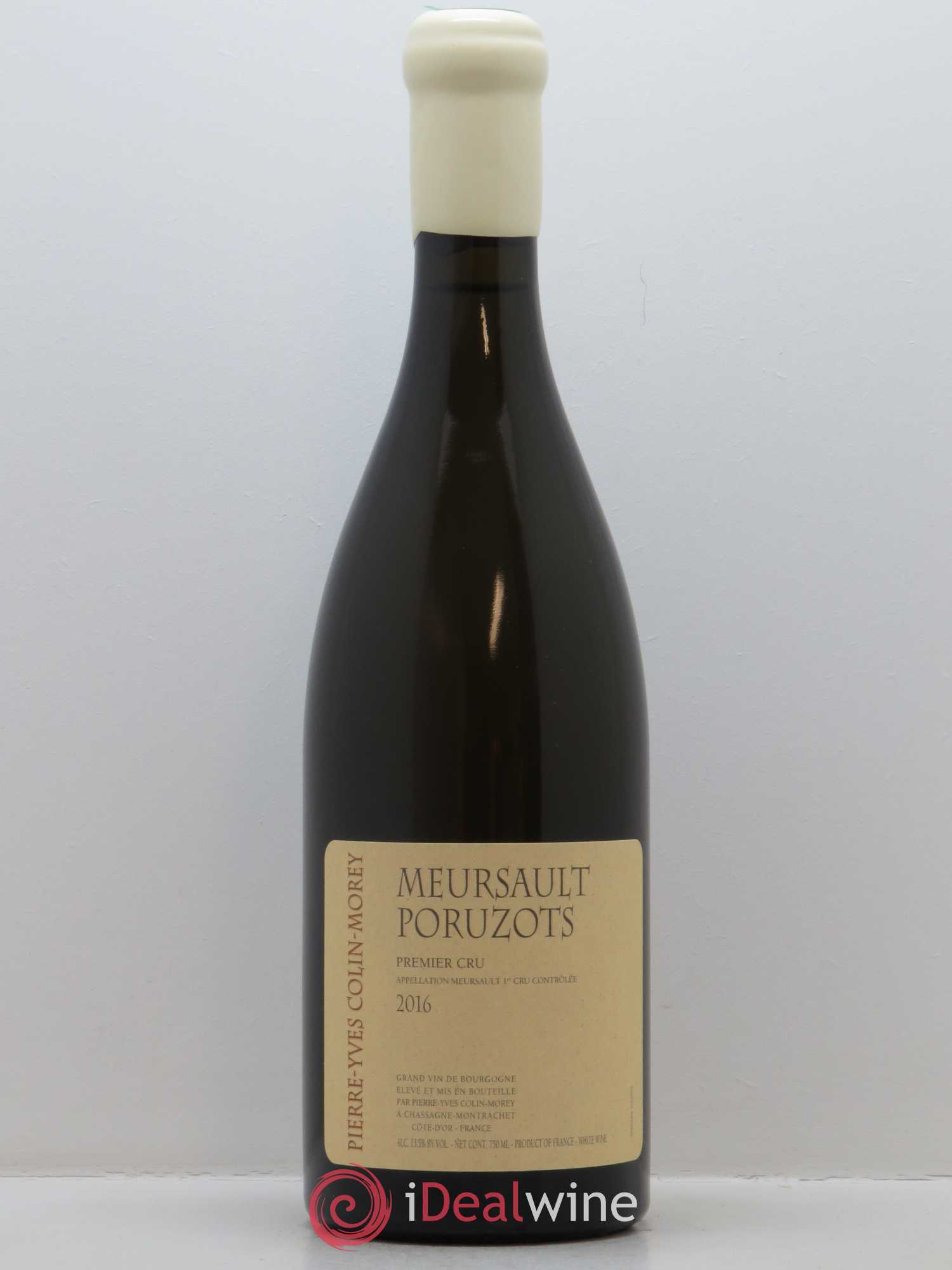 Meursault 1er Cru Les Poruzots Pierre-Yves Colin Morey 2016 - Lot de 1 bouteille - 0