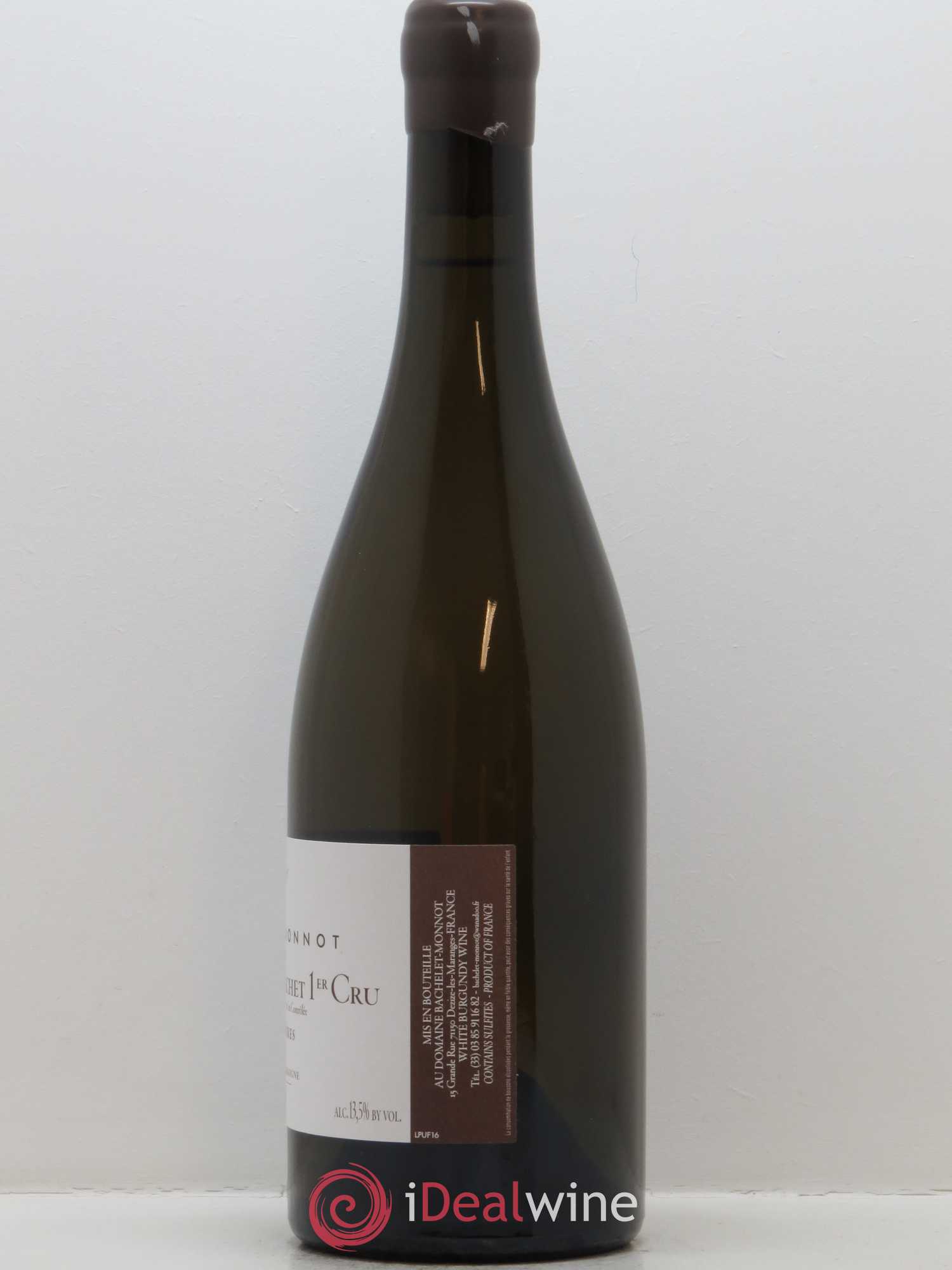 Puligny-Montrachet 1er Cru Les Folatières Bachelet-Monnot 2016 - Lot de 1 bouteille - 1