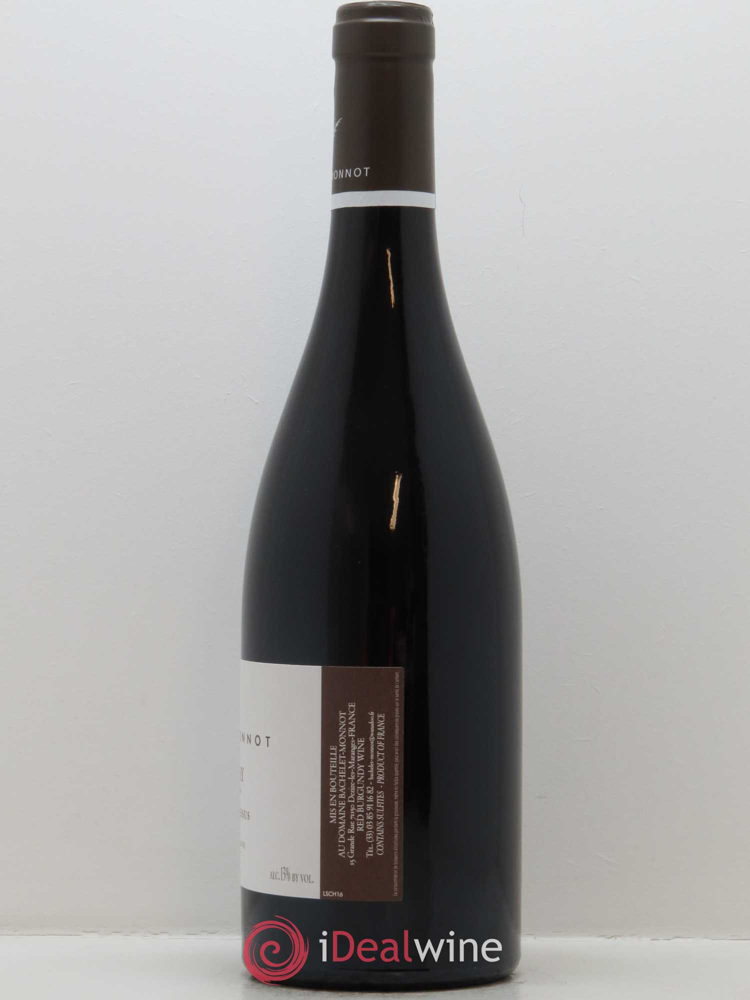 Santenay Les Charmes Dessus Bachelet-Monnot 2016 - Lot de 1 bouteille - 1