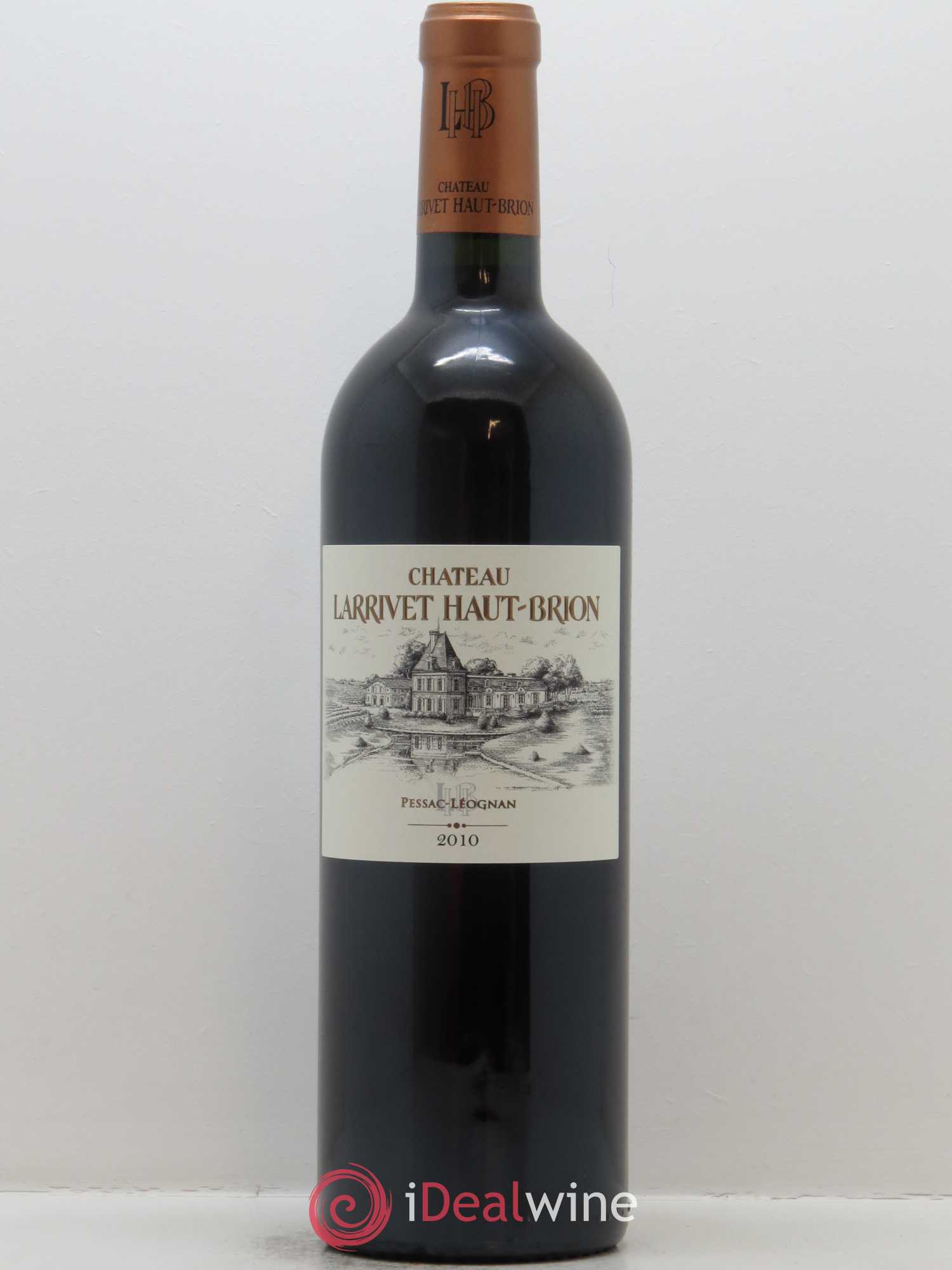 Château Larrivet Haut-Brion 2010 - Lot de 1 bouteille - 0
