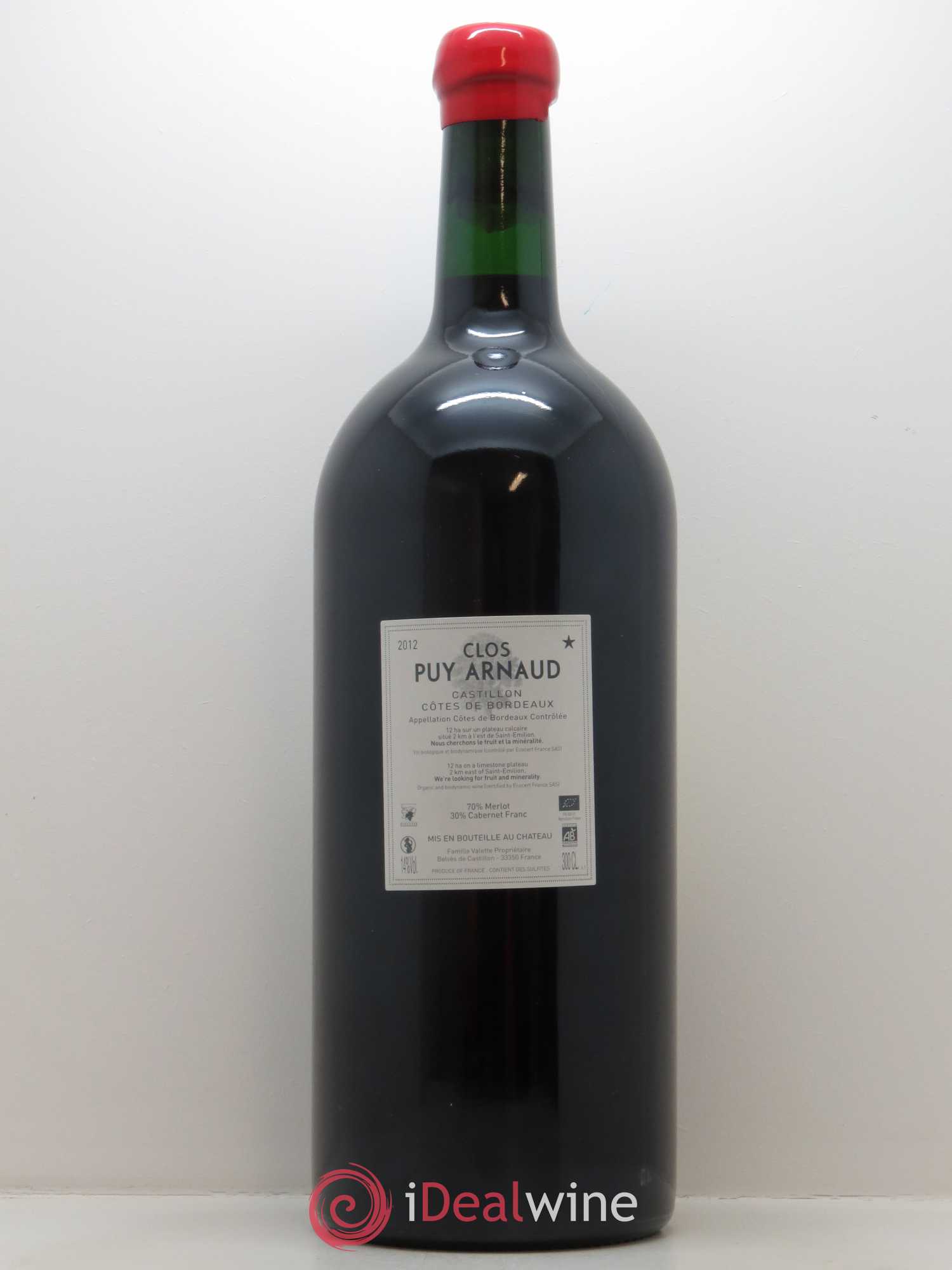 Clos Puy Arnaud 2012 - Posten von 1 Doppel-Magnum - 1