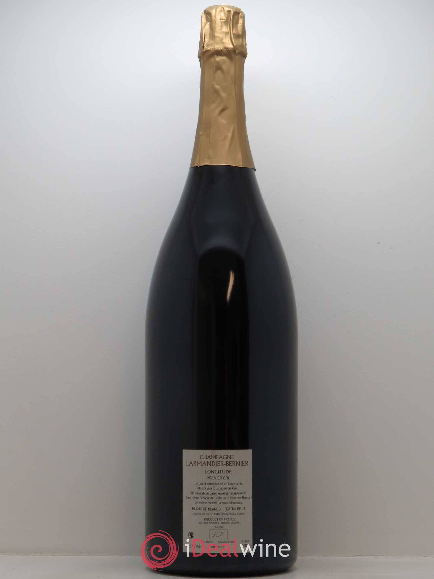 Longitude Blanc de Blancs 1er Cru Extra-Brut Larmandier-Bernier - Lot de 1 double magnum - 1