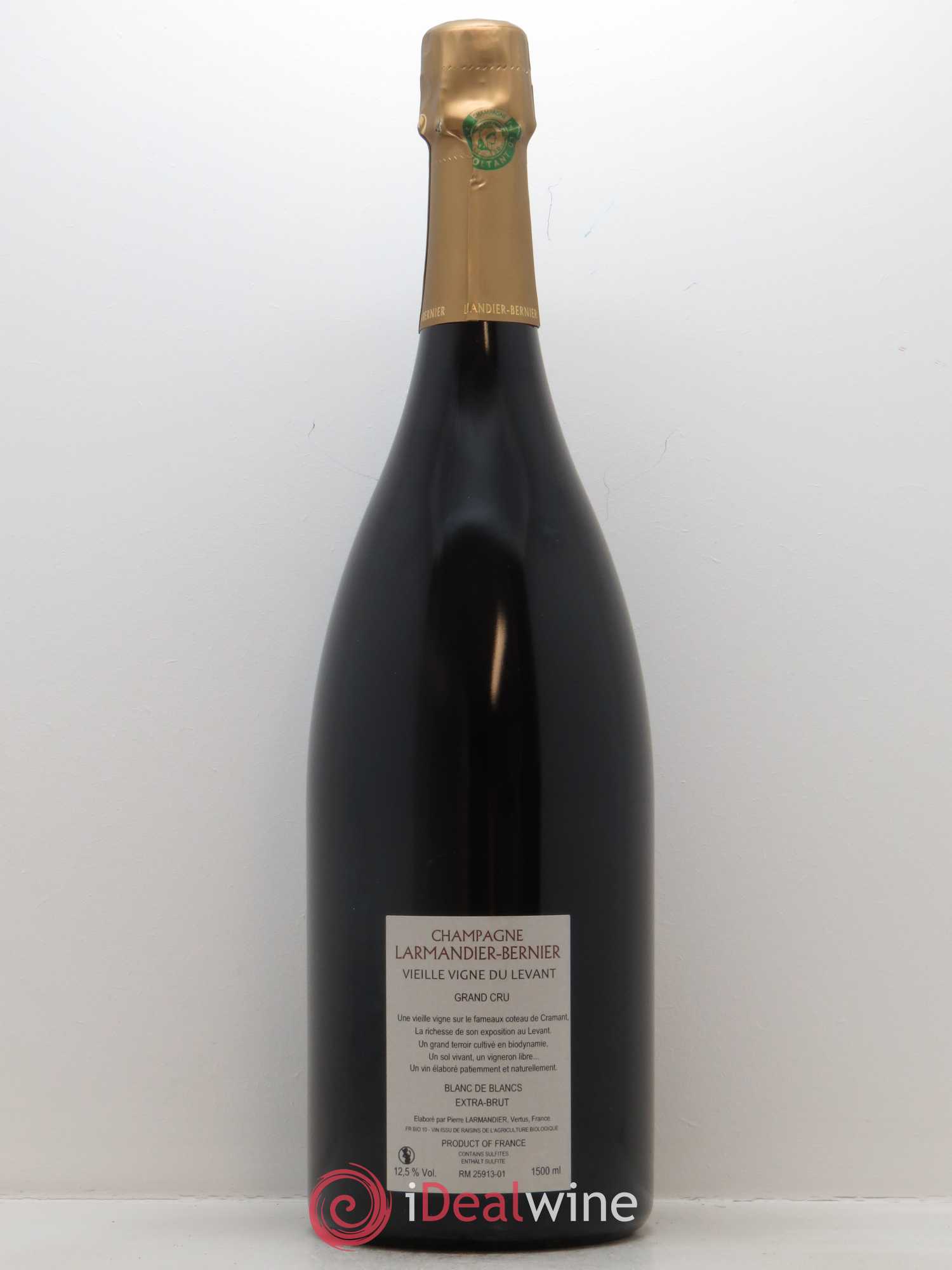 Vieille Vigne du Levant Grand Cru Extra-Brut Larmandier-Bernier 2008 - Lot de 1 magnum - 1