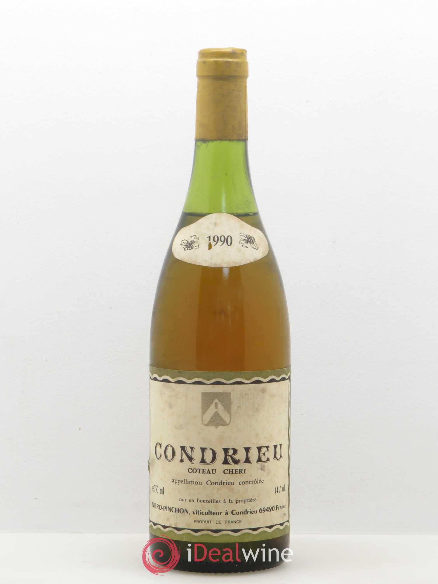 Condrieu Coteau Cheri Niero Pinchon 1990 - Posten von 1 Flasche - 0