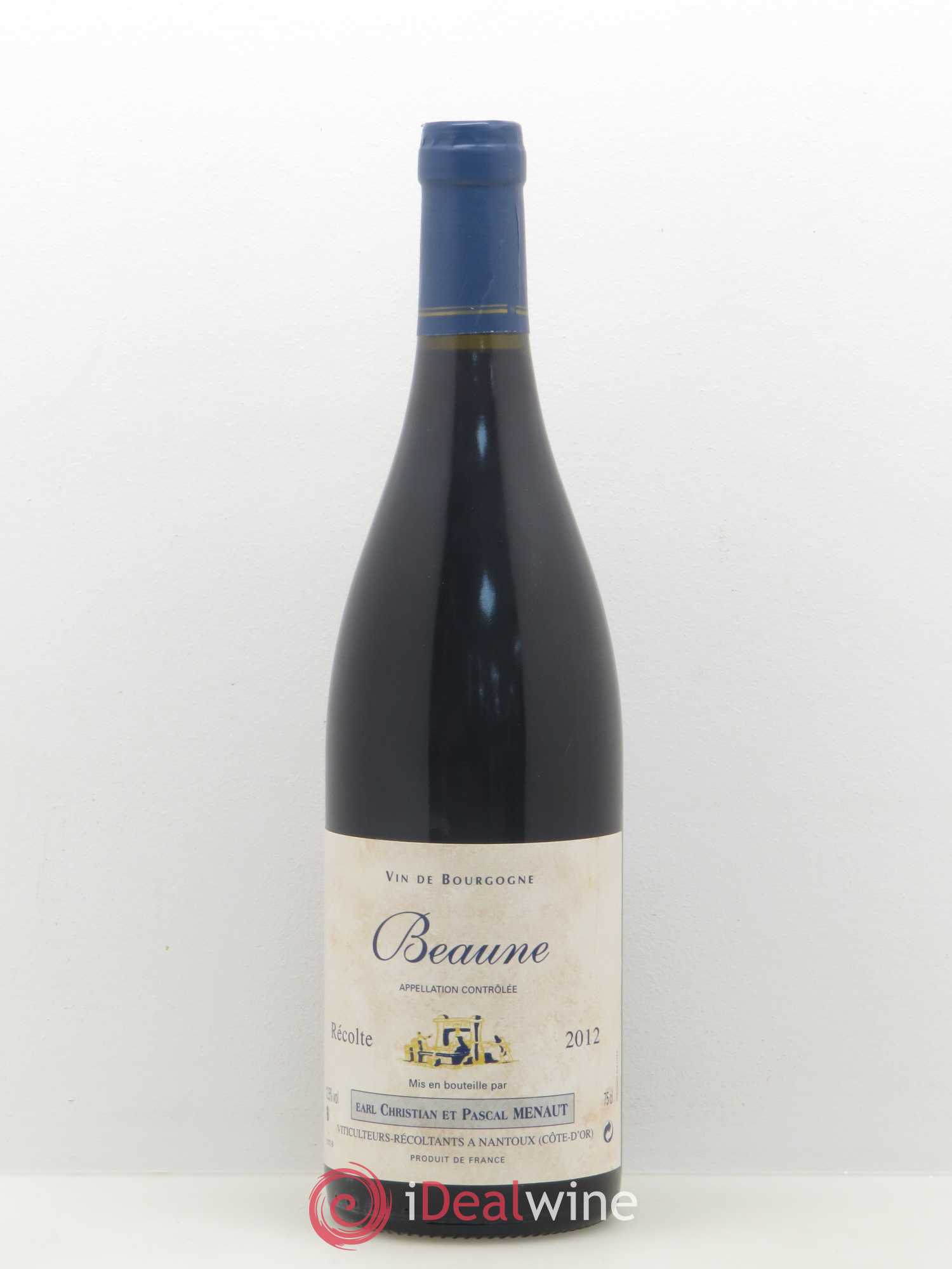 Beaune Christian et Pascal Menaut 2012 - Lot de 1 bouteille - 0