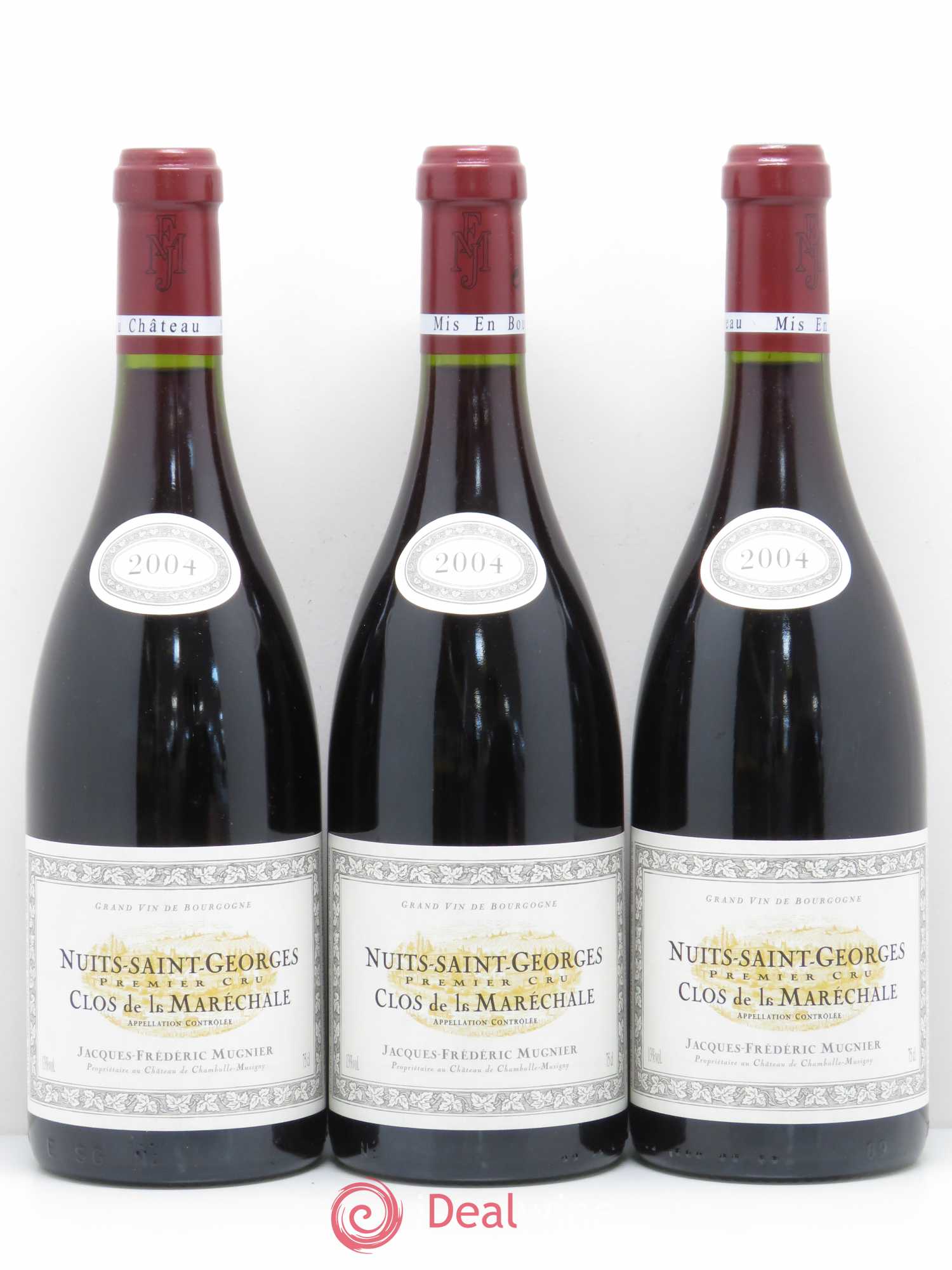 Nuits-Saint-Georges 1er Cru Clos de la Marechale Domaine J.F. Mugnier 2004 - Posten von 3 Flaschen - 0