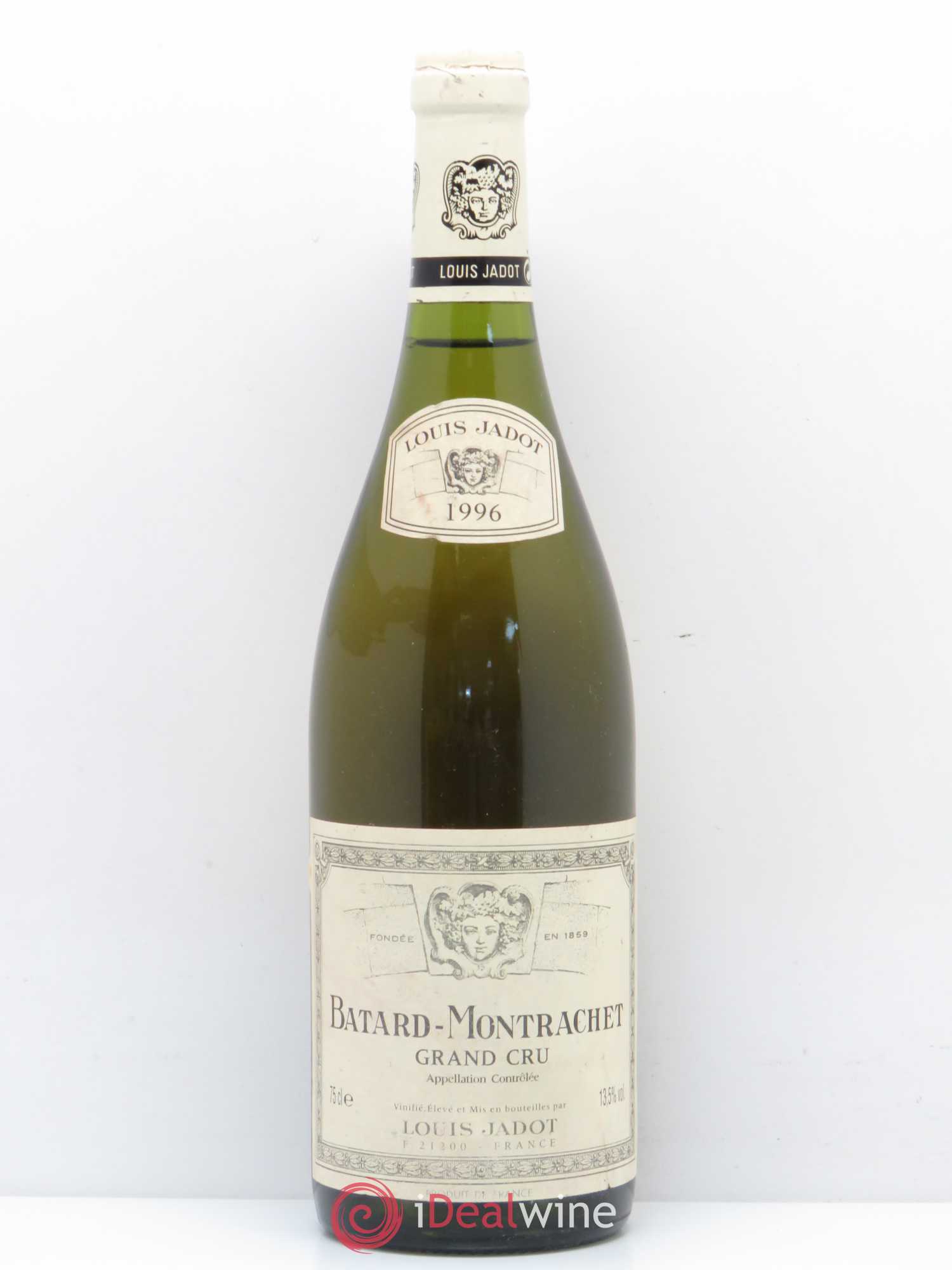 Bâtard-Montrachet Grand Cru Maison Louis Jadot 1996 - Lot de 1 bouteille - 0