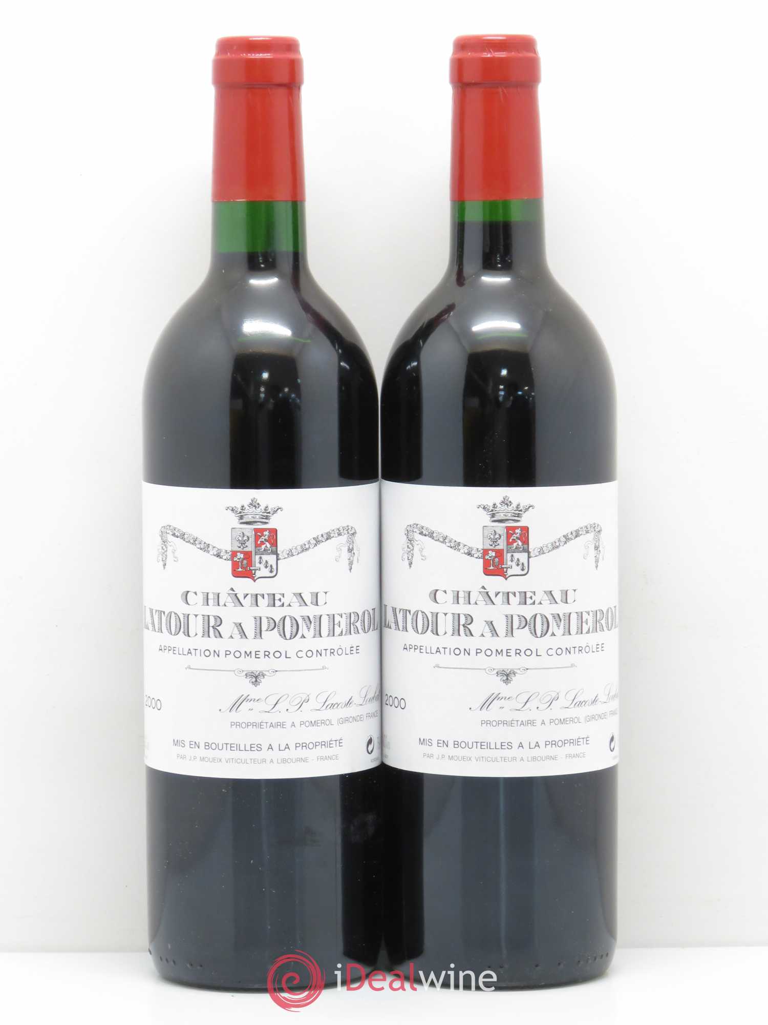 Château Latour à Pomerol 2000 - Lot de 8 bouteilles - 3