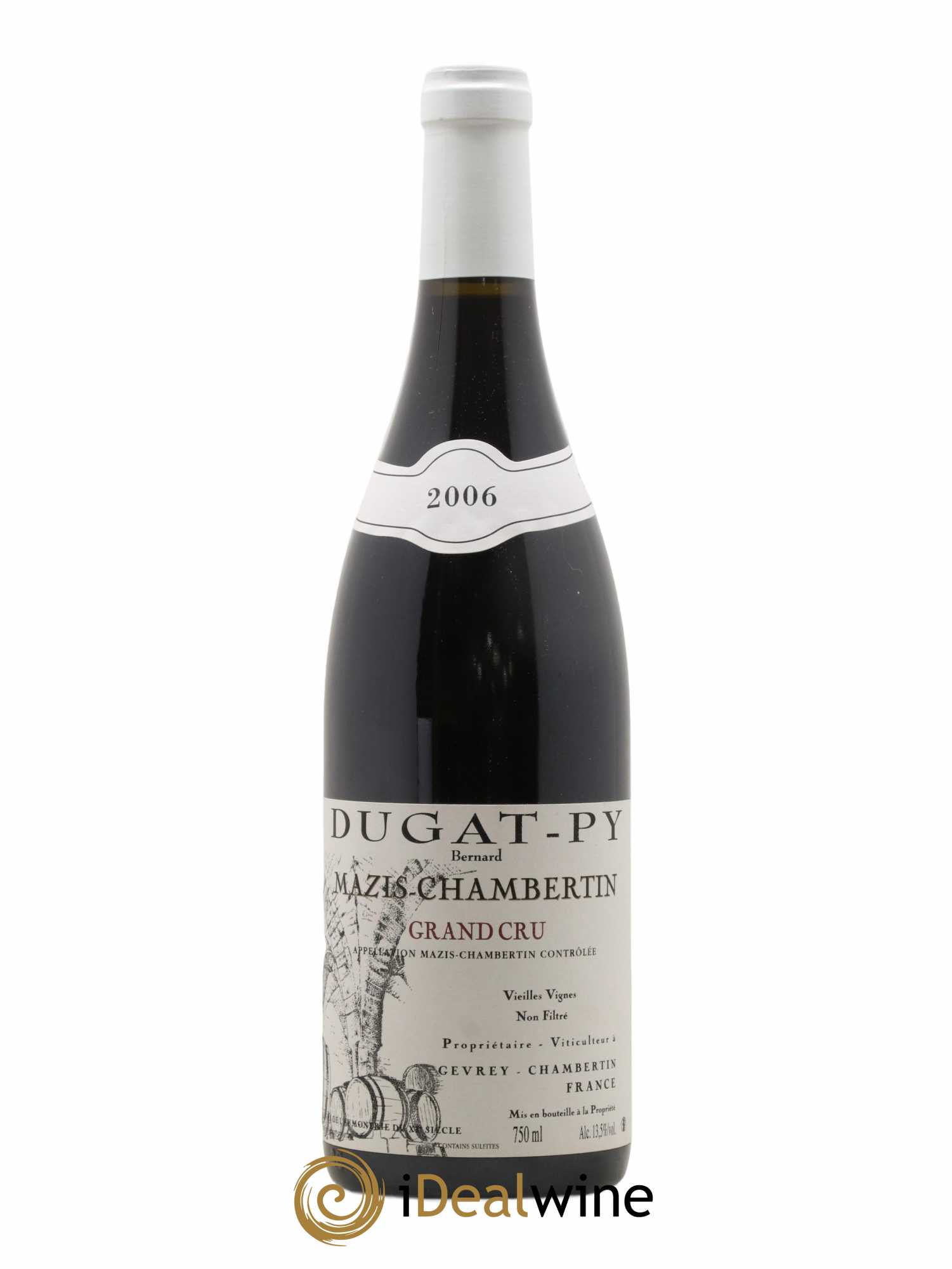 Mazis-Chambertin Grand Cru Vieilles Vignes Dugat-Py 2006 - Lot de 1 bouteille - 0