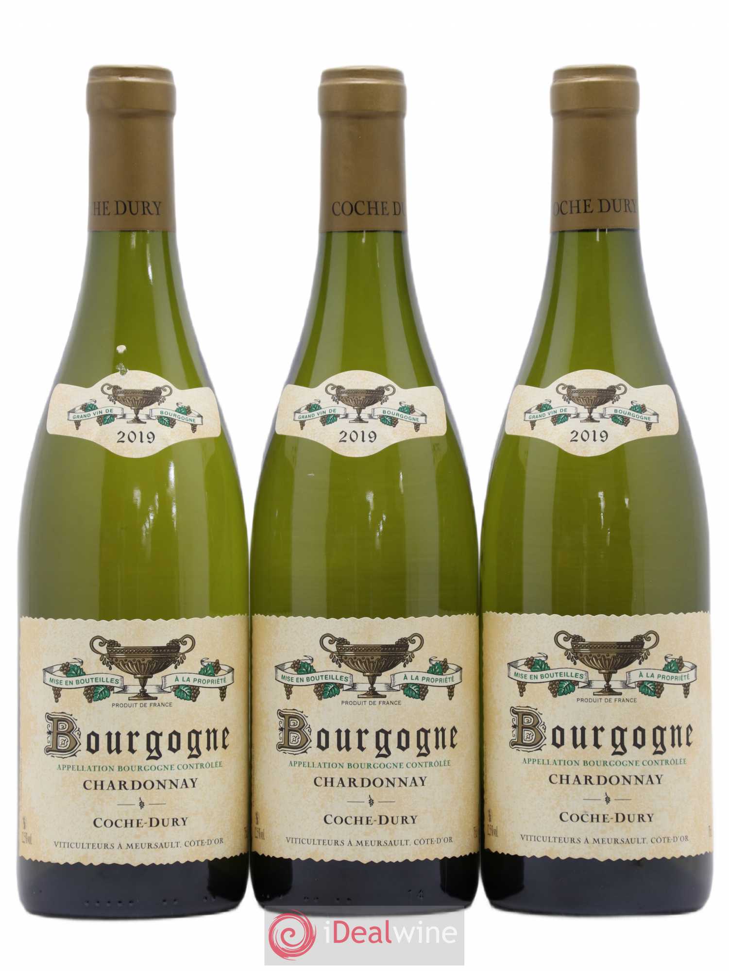 Bourgogne Coche Dury (Domaine) 2019 - Lot de 3 bouteilles - 0