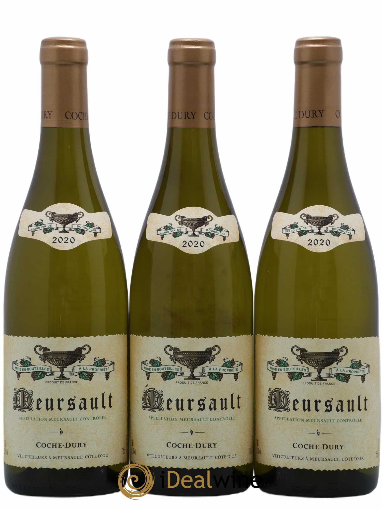 Meursault Coche Dury (Domaine) 2020 - Lot de 3 bouteilles - 0