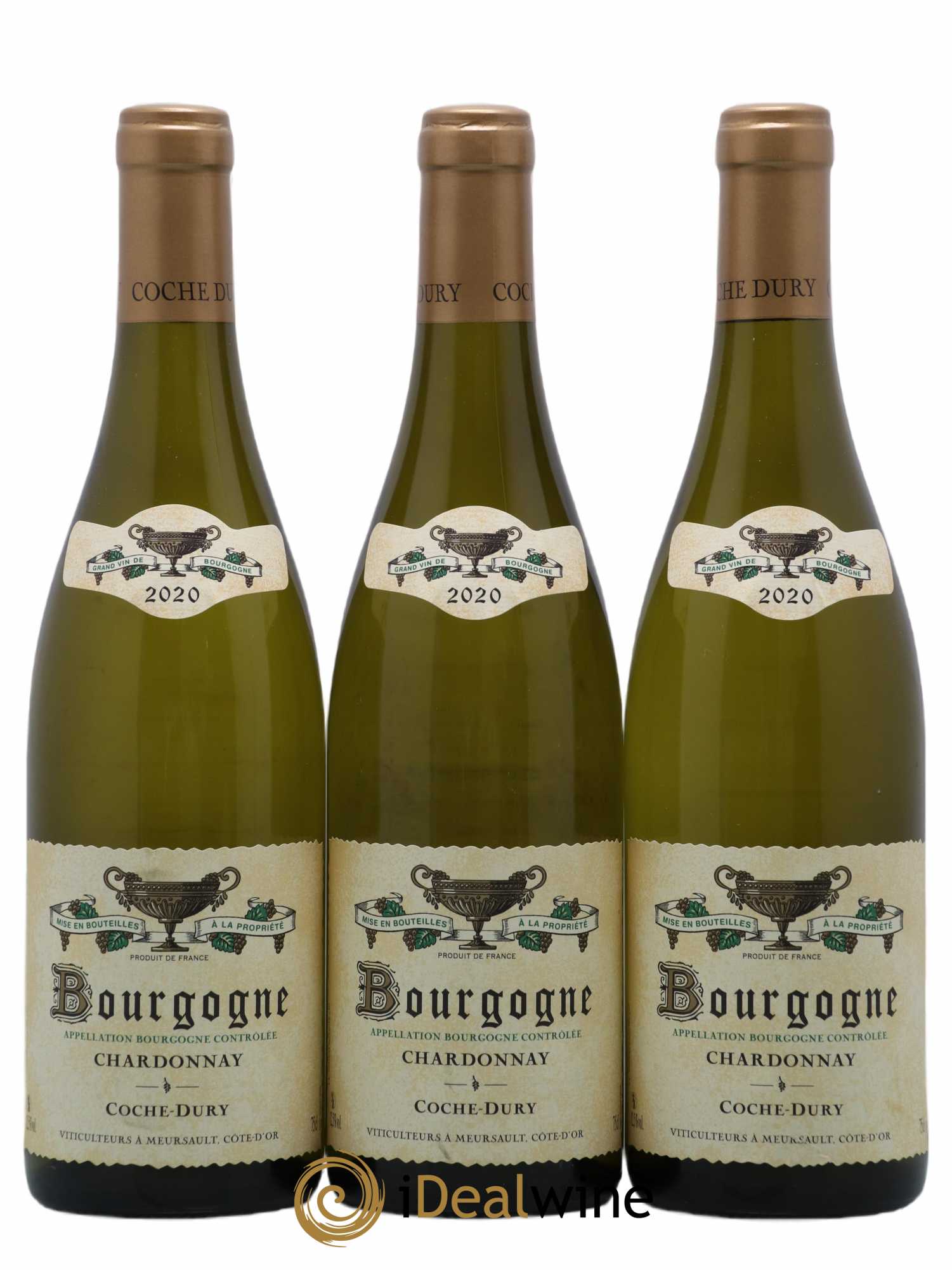 Bourgogne Coche Dury (Domaine) 2020 - Lot de 3 bouteilles - 0