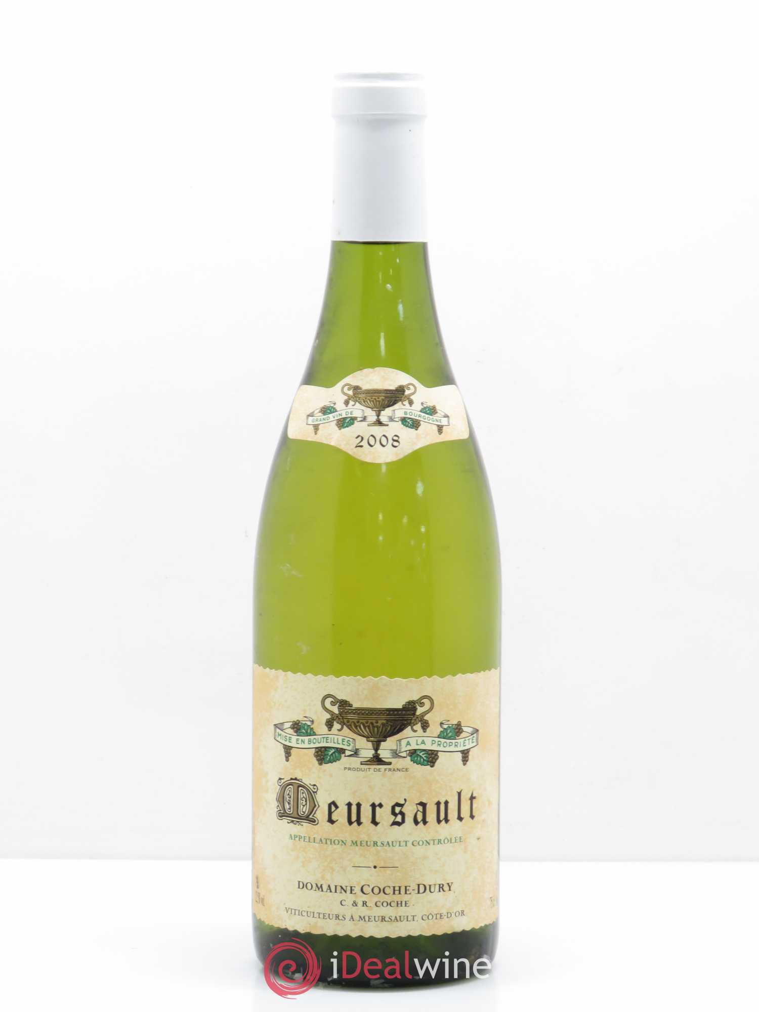 Meursault Coche Dury (Domaine) 2008 - Lot de 1 bouteille - 0