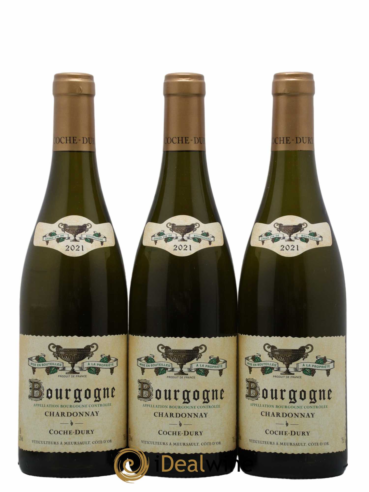 Bourgogne Coche Dury (Domaine) 2021 - Lot de 3 bouteilles - 0