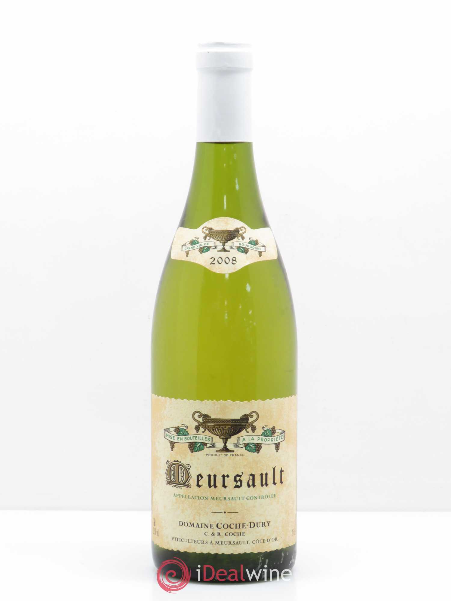 Meursault Coche Dury (Domaine) 2008 - Lot de 1 bouteille - 0