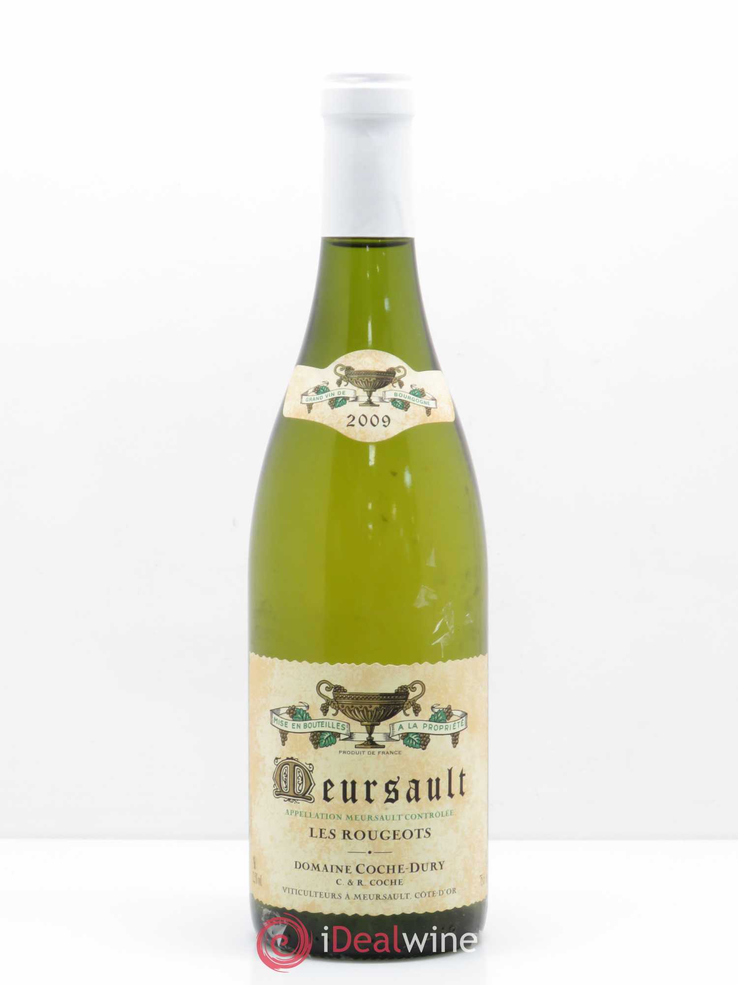 Meursault Les Rougeots Coche Dury (Domaine) 2009 - Lot de 1 bouteille - 0