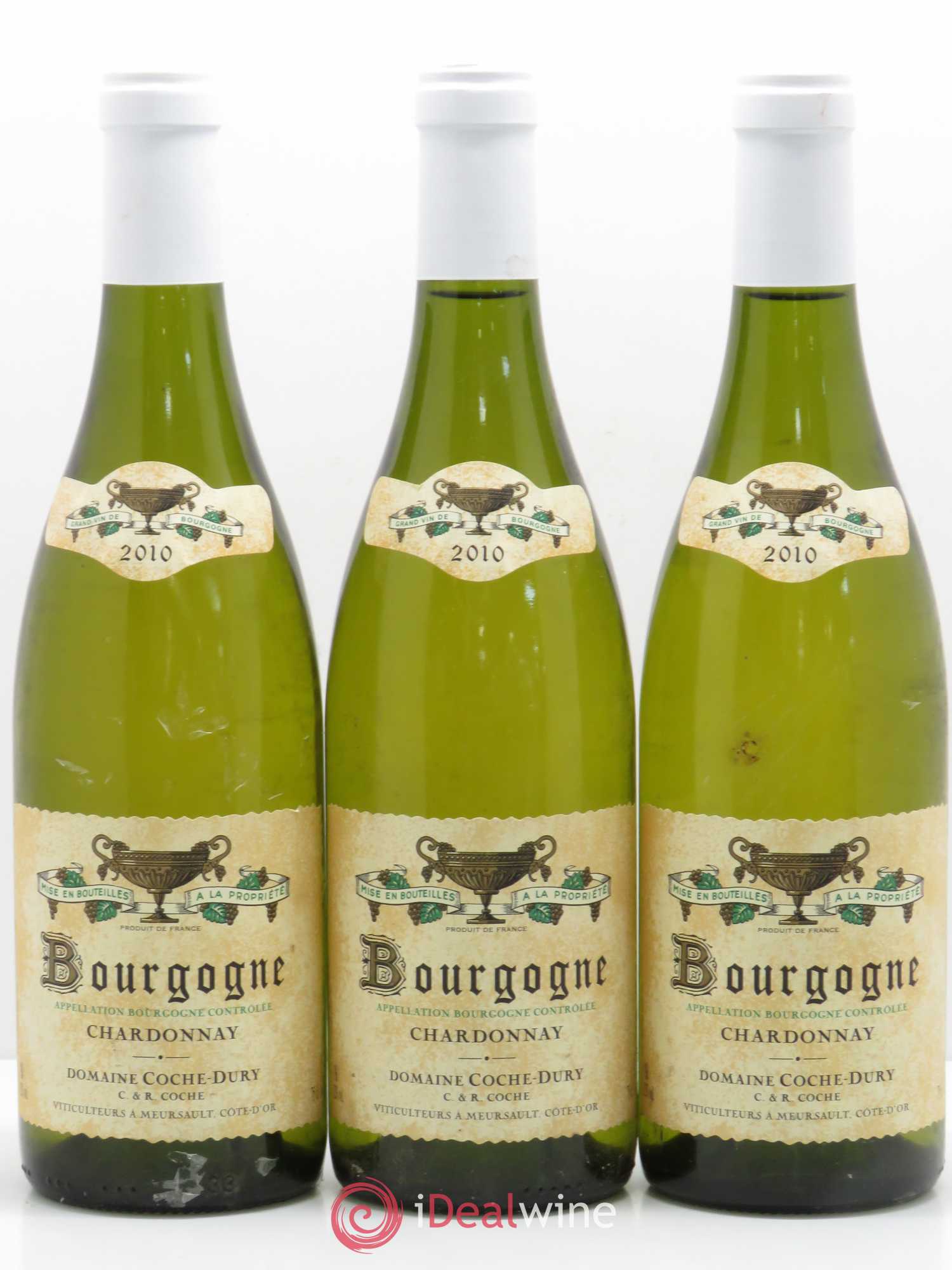 Bourgogne Coche Dury (Domaine) 2010 - Lot de 3 bouteilles - 0