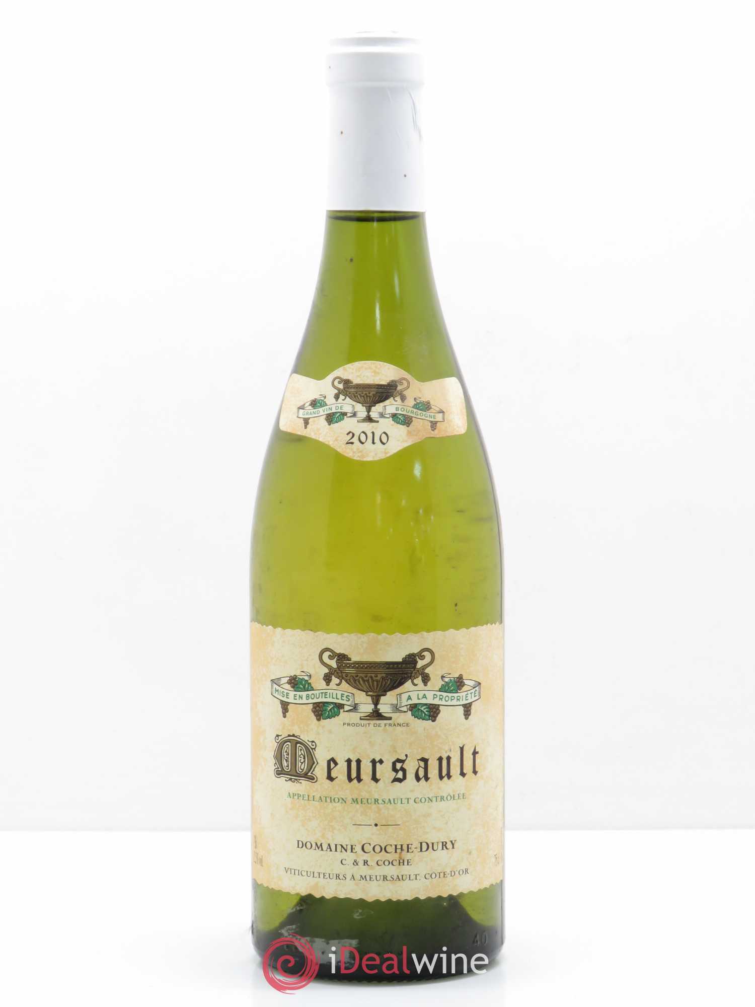 Meursault Coche Dury (Domaine) 2010 - Lot de 1 bouteille - 0