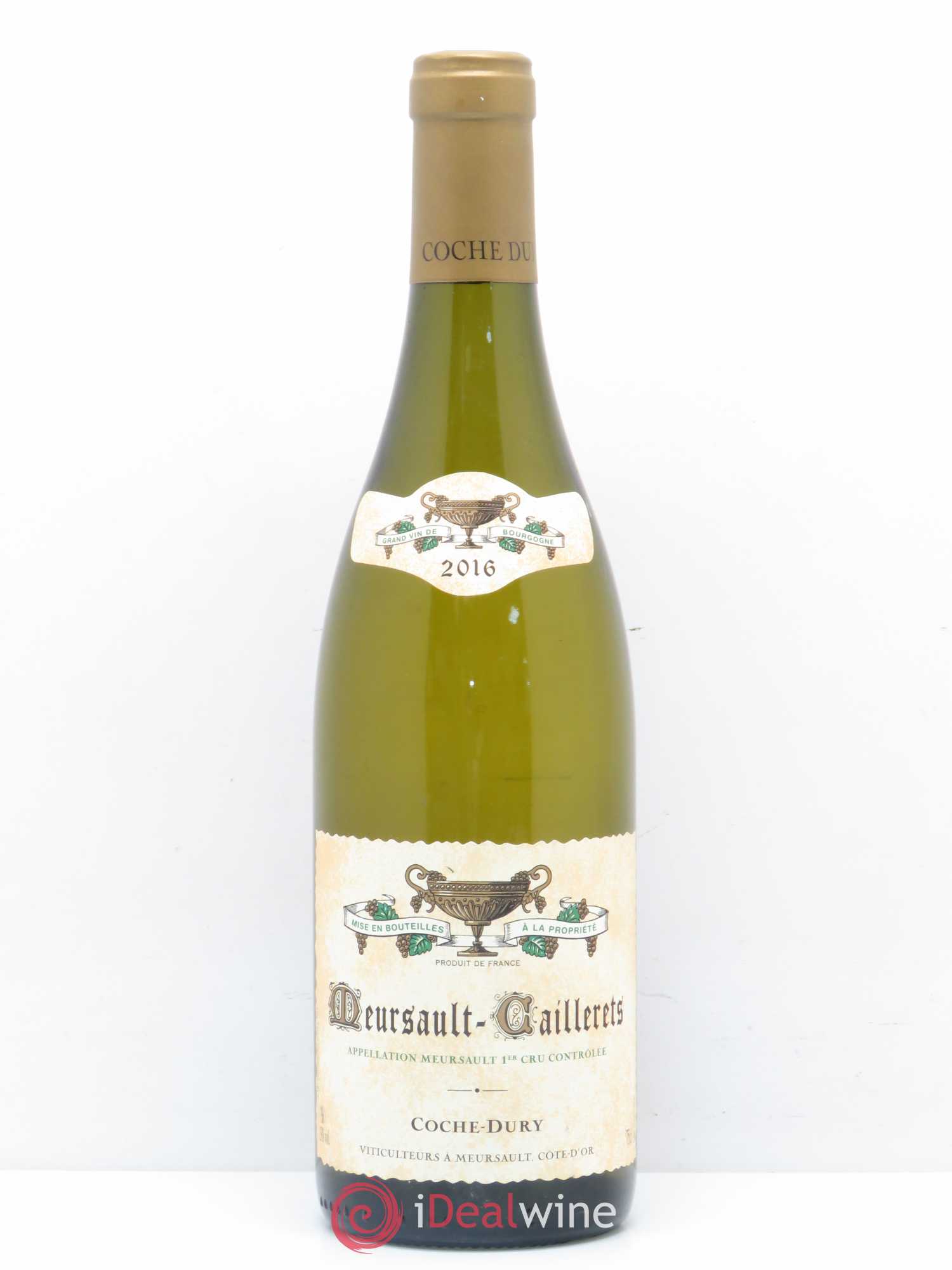 Meursault 1er Cru Caillerets Coche Dury (Domaine) 2016 - Lot de 1 bouteille - 0
