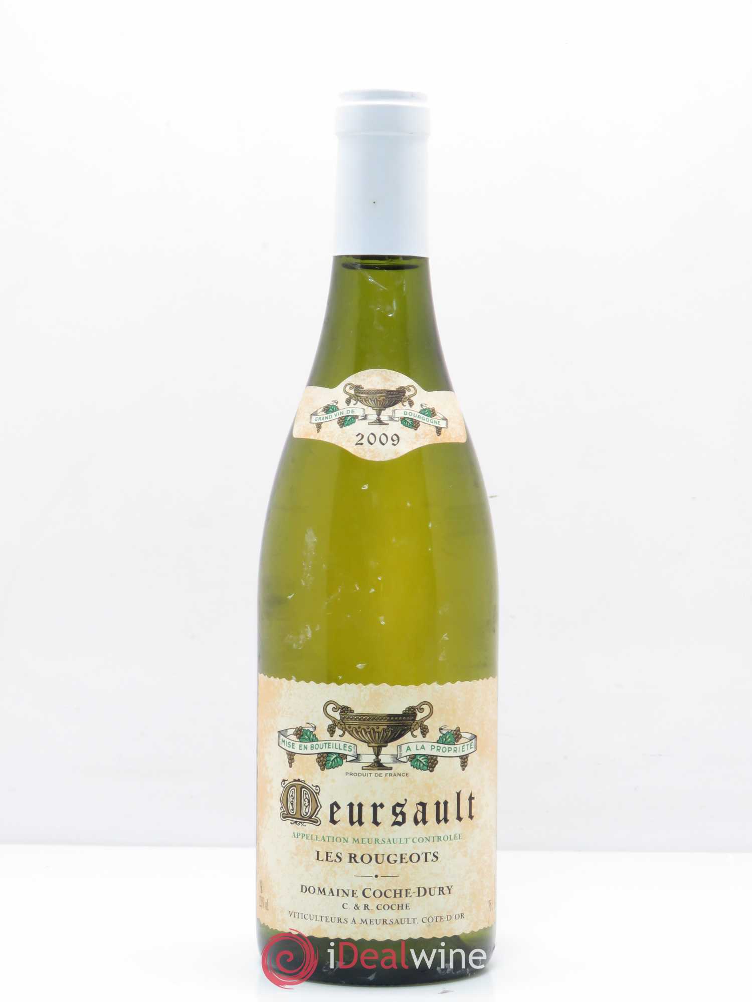 Meursault Les Rougeots Coche Dury (Domaine) 2009 - Lot de 1 bouteille - 0