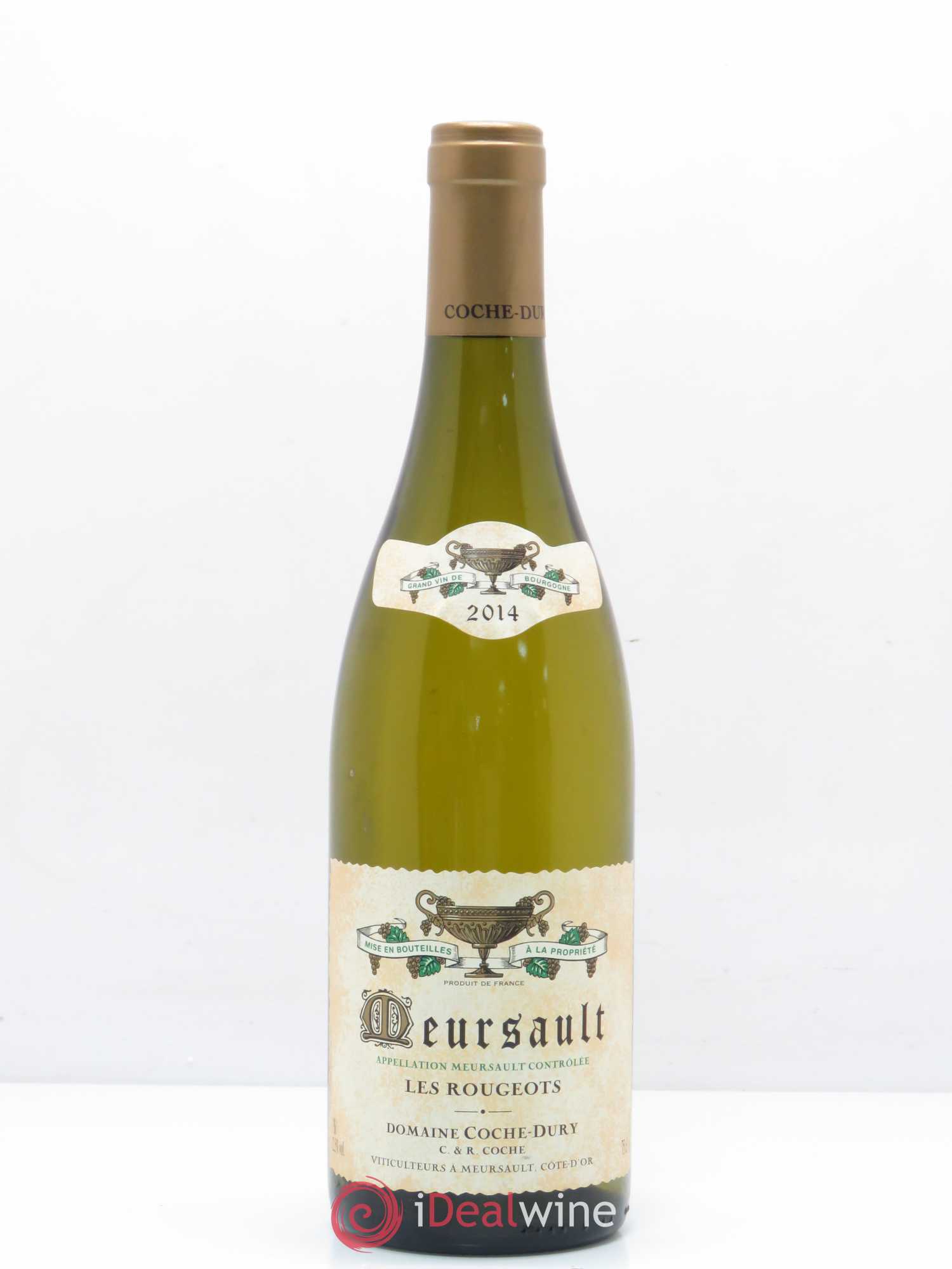 Meursault Les Rougeots Coche Dury (Domaine) 2014 - Lot de 1 bouteille - 0