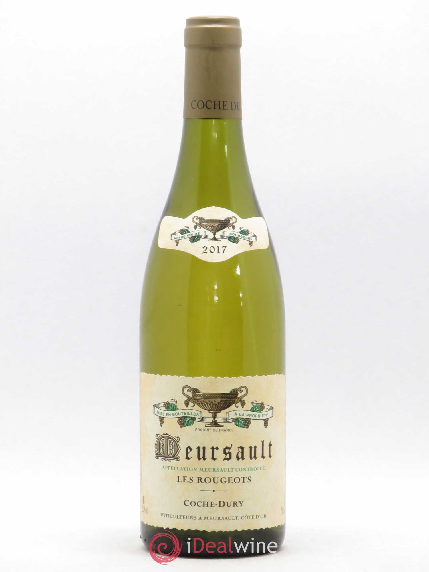 Meursault Les Rougeots Coche Dury (Domaine) 2017 - Lot de 1 bouteille - 0