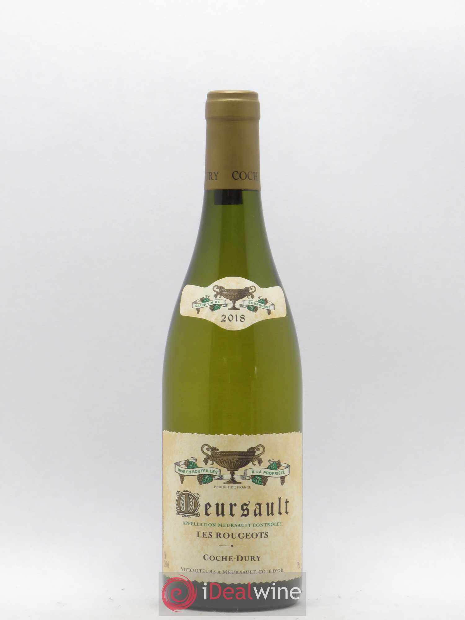 Meursault Les Rougeots Coche Dury (Domaine) 2018 - Lot de 1 bouteille - 0