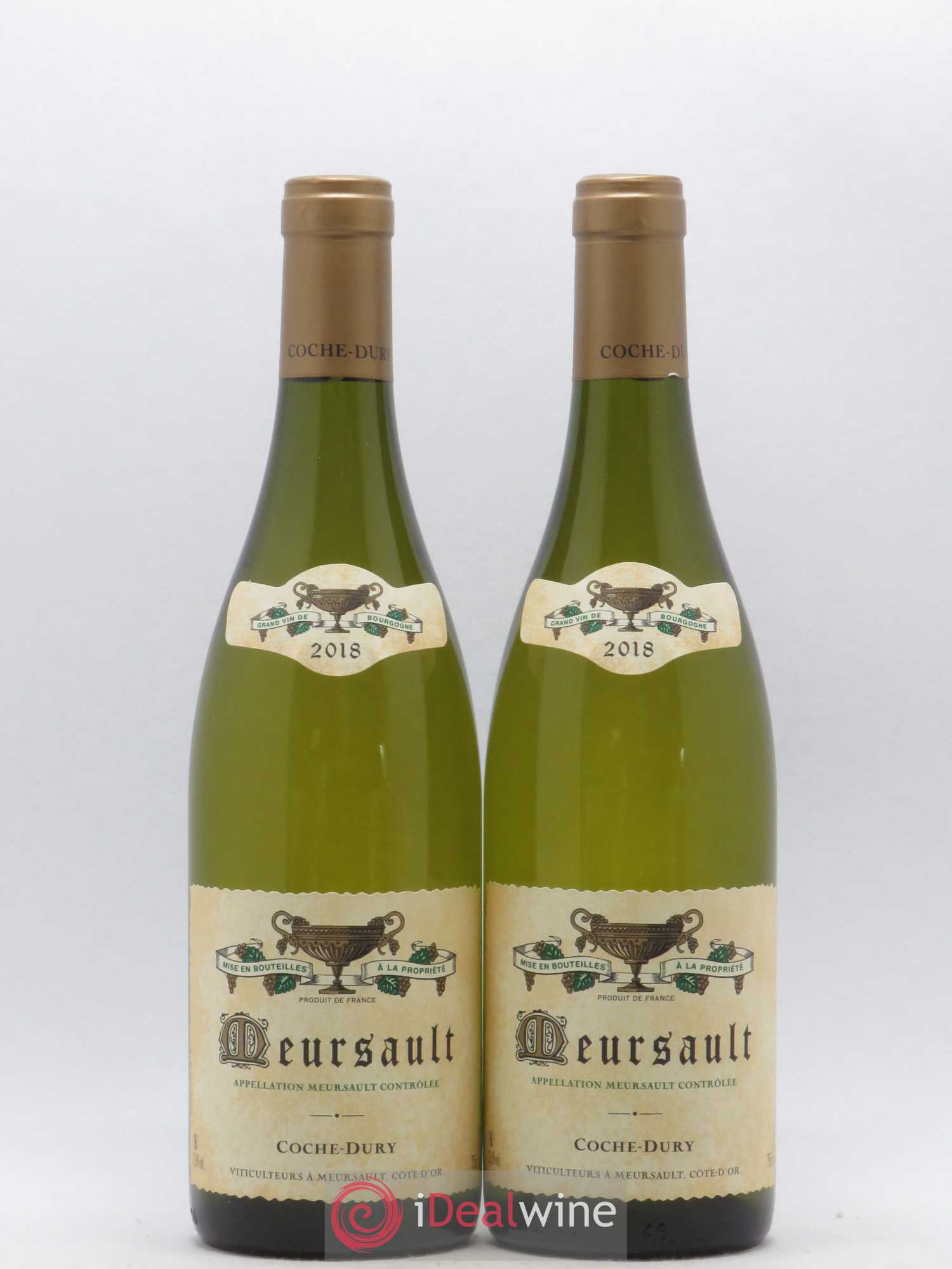 Meursault Coche Dury (Domaine) 2018 - Lot de 2 bouteilles - 0