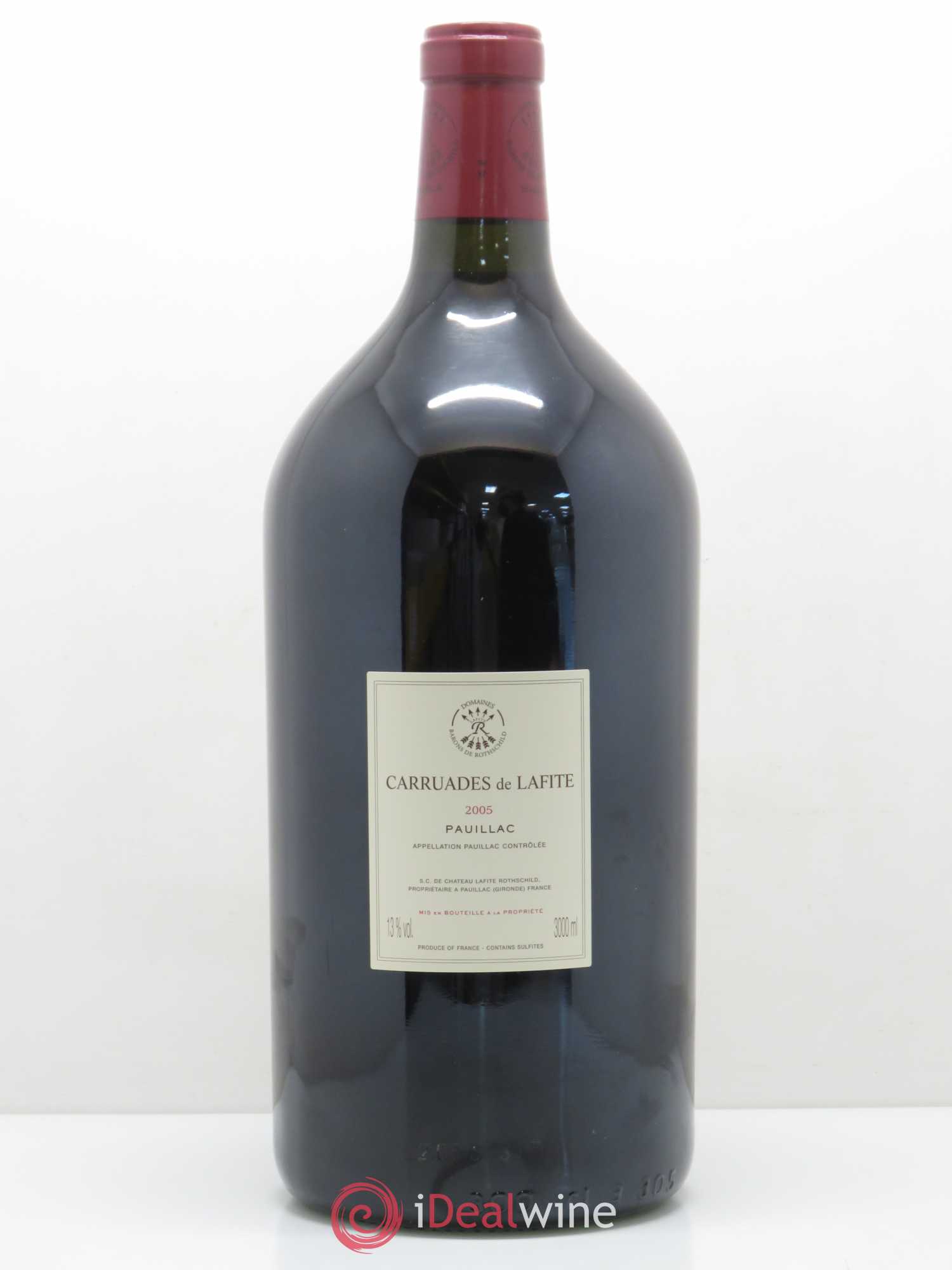 Carruades de Lafite Rothschild Second Vin 2005 - Lot de 1 double magnum - 1