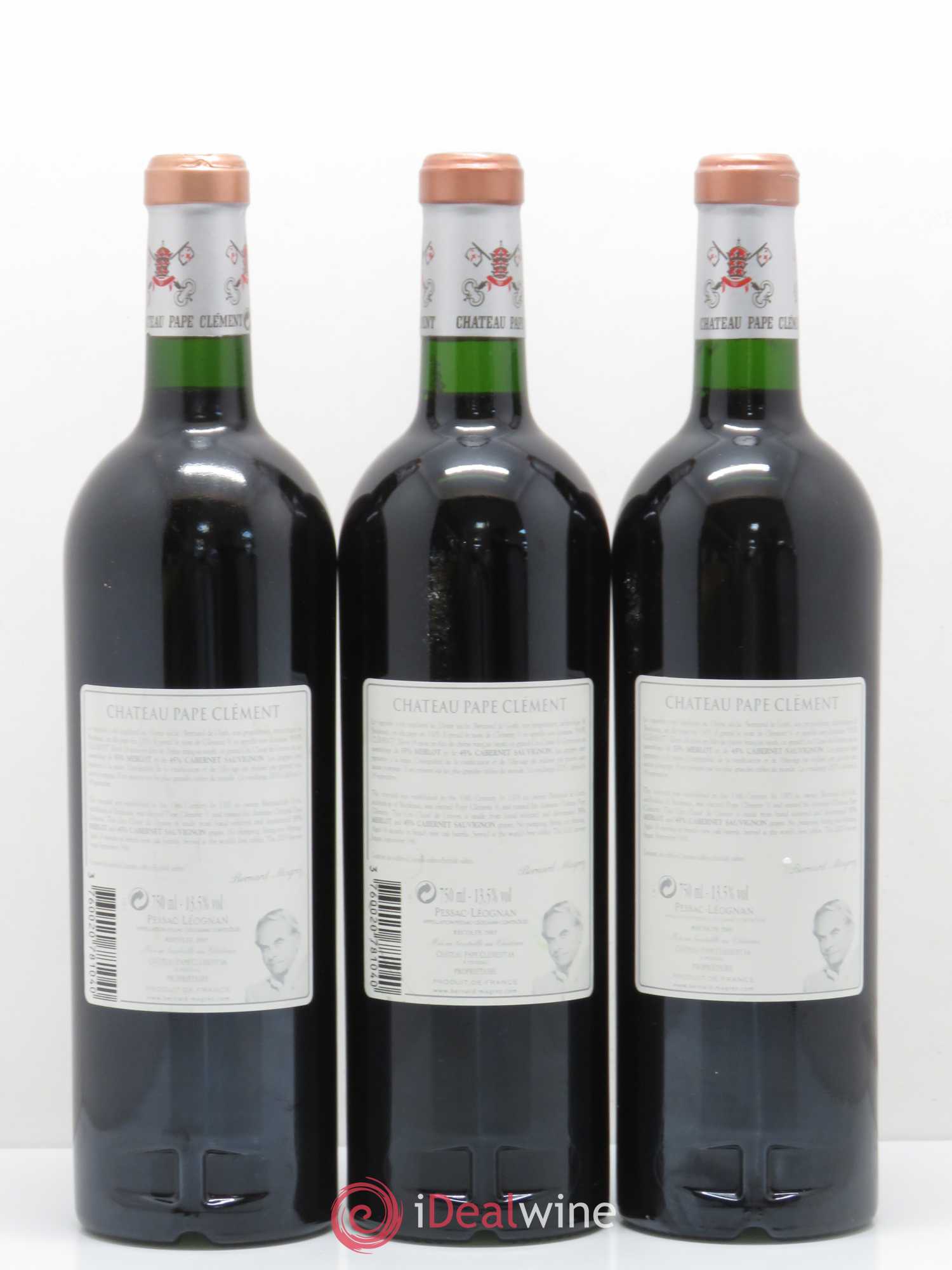 Château Pape Clément Cru Classé de Graves 2005 - Lot de 6 bouteilles - 4
