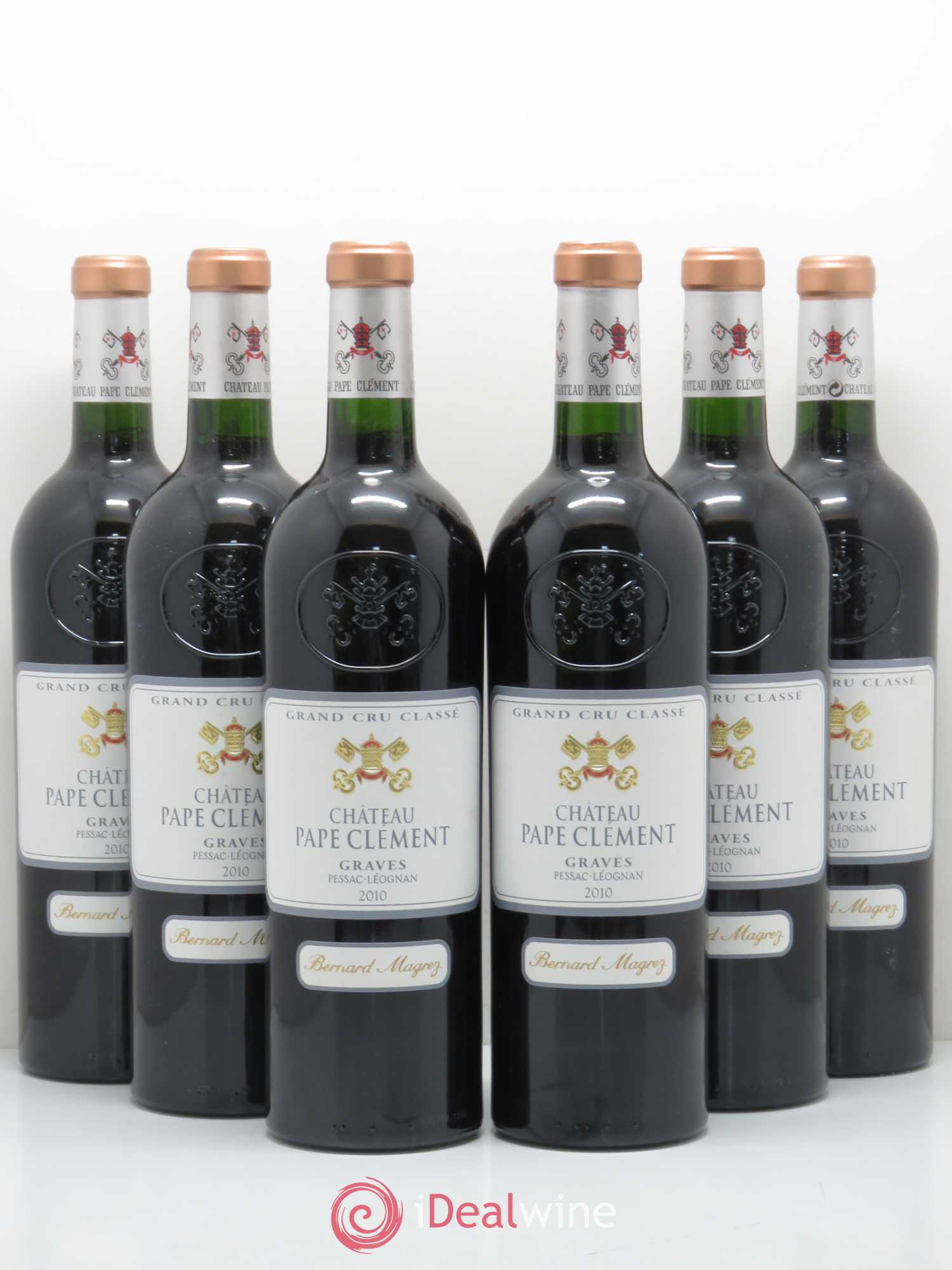 Château Pape Clément Cru Classé de Graves 2010 - Lot de 6 bouteilles - 0