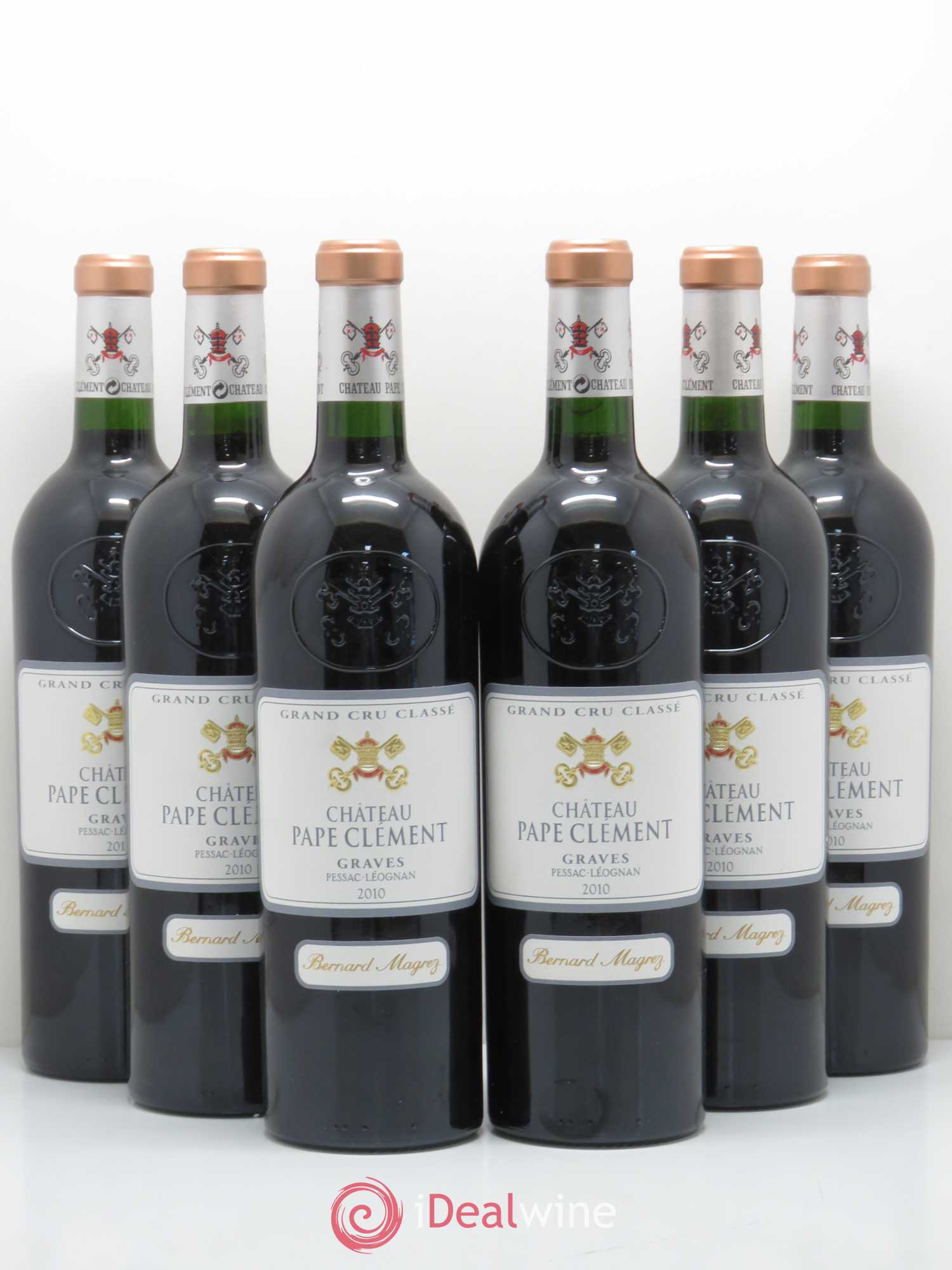 Château Pape Clément Cru Classé de Graves 2010 - Lot de 6 bouteilles - 0