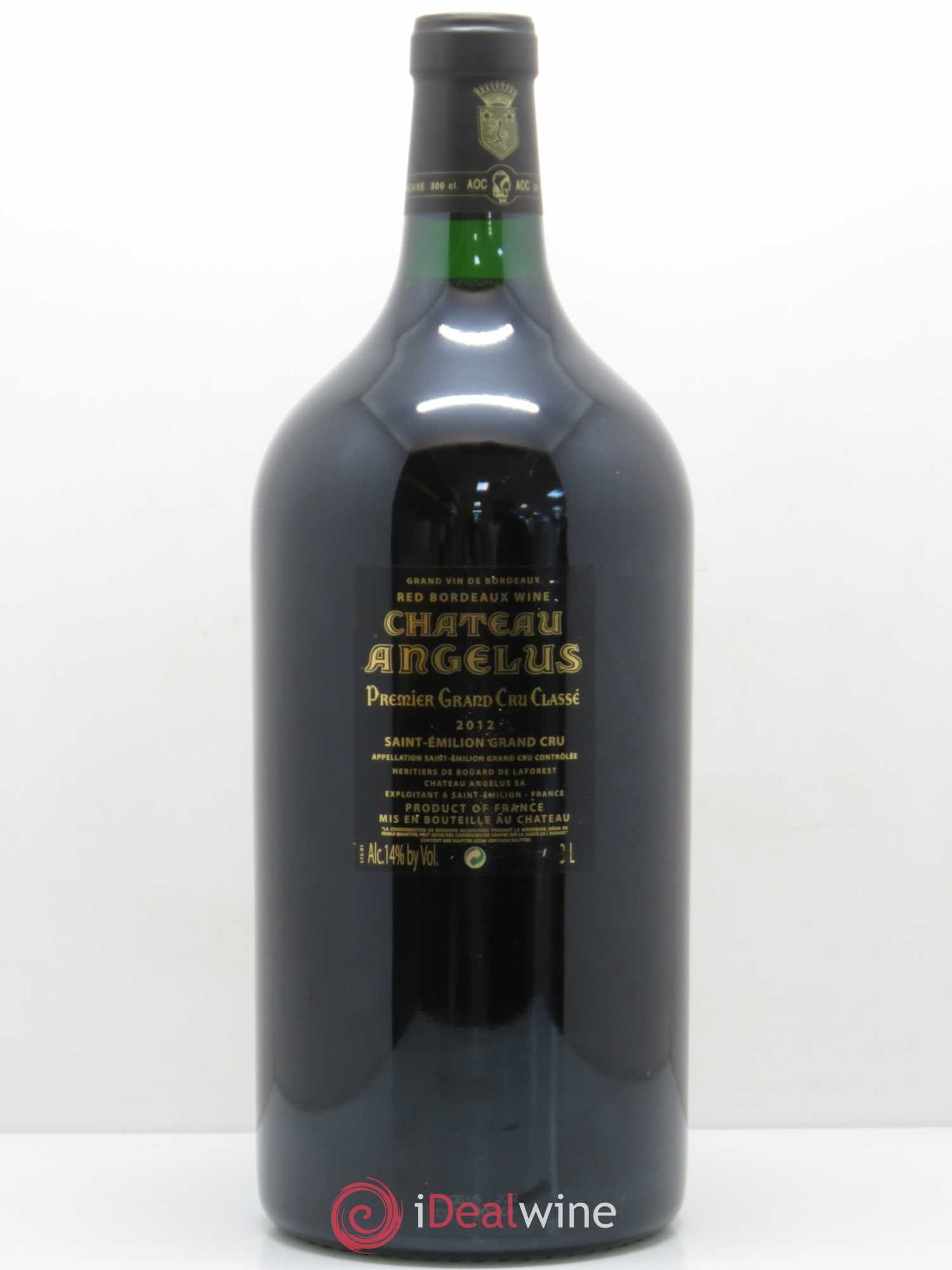 Château Angélus 1er Grand Cru Classé A 2012 - Lot de 1 double magnum - 1