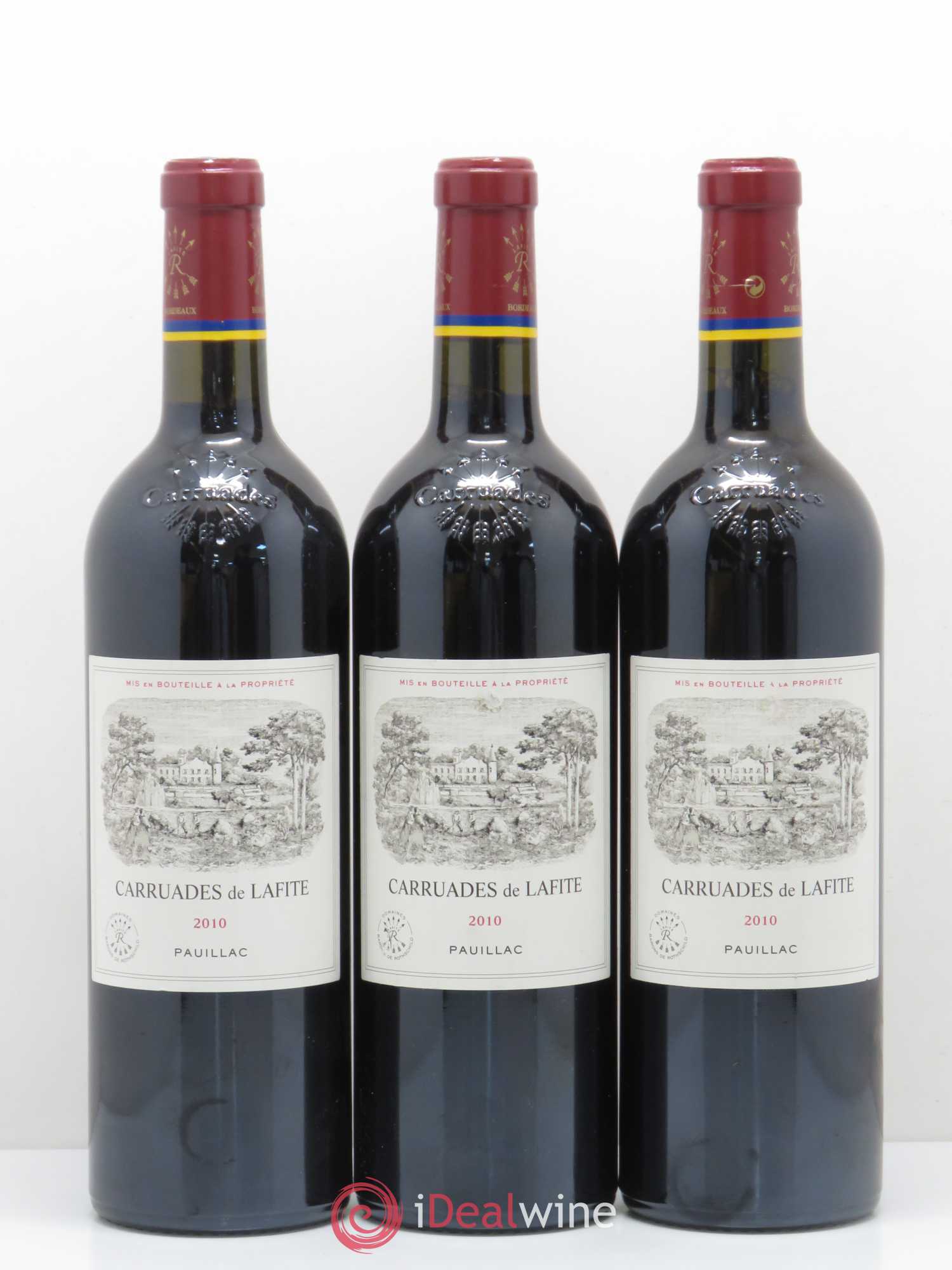 Carruades de Lafite Rothschild Second Vin 2010 - Lot de 12 bouteilles - 1