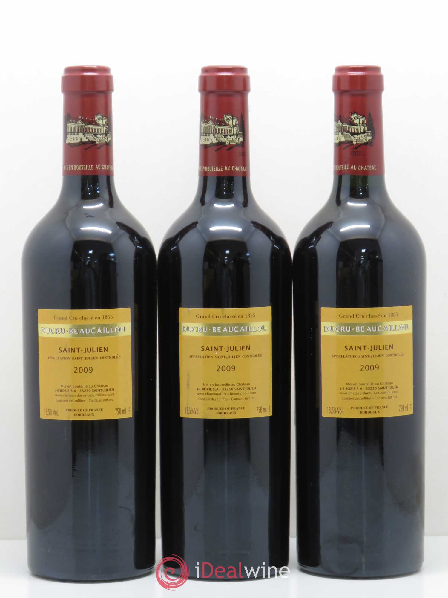 Château Ducru Beaucaillou 2ème Grand Cru Classé 2009 - Lot de 6 bouteilles - 4