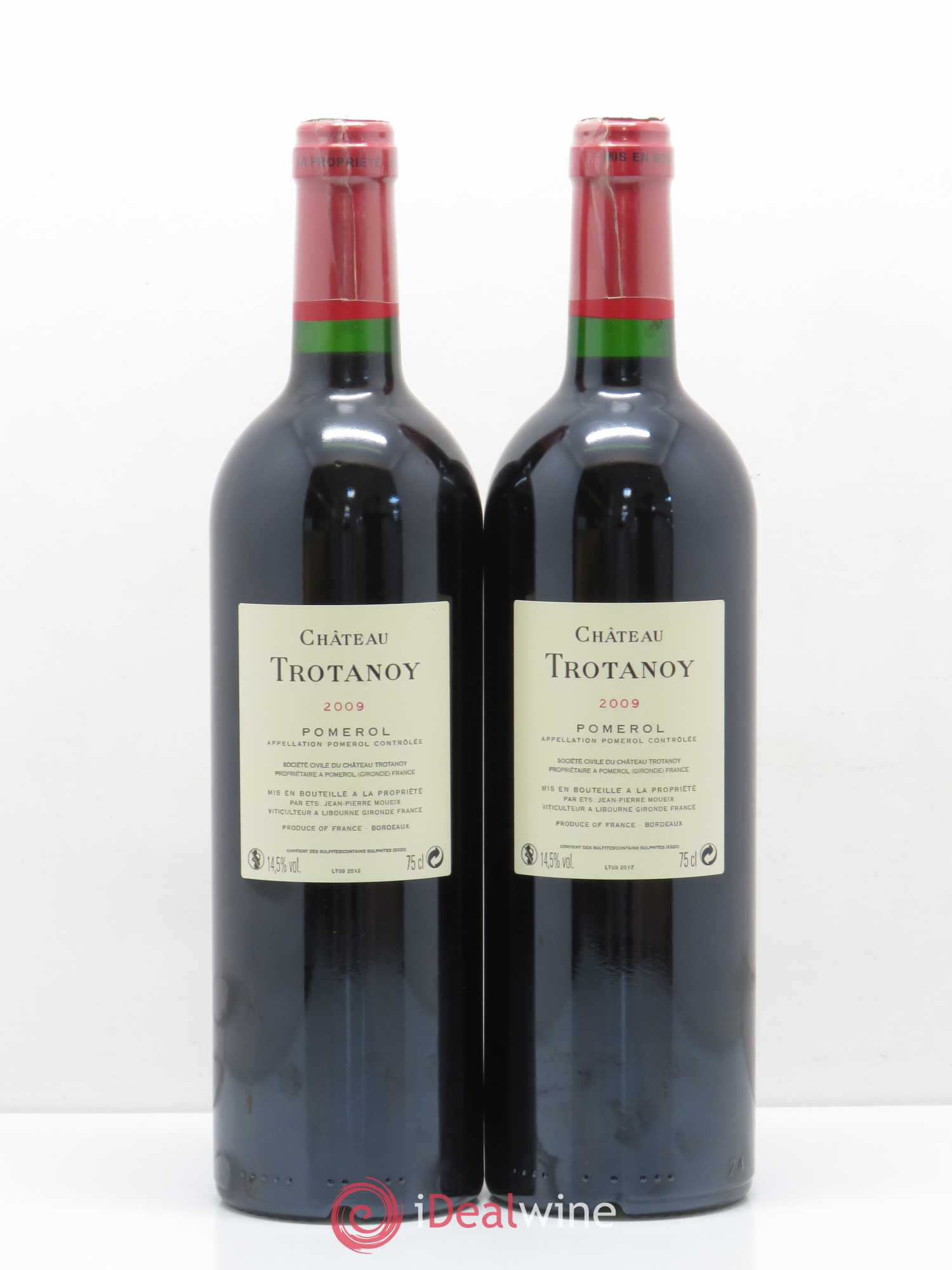 Château Trotanoy 2009 - Lot de 2 bouteilles - 1