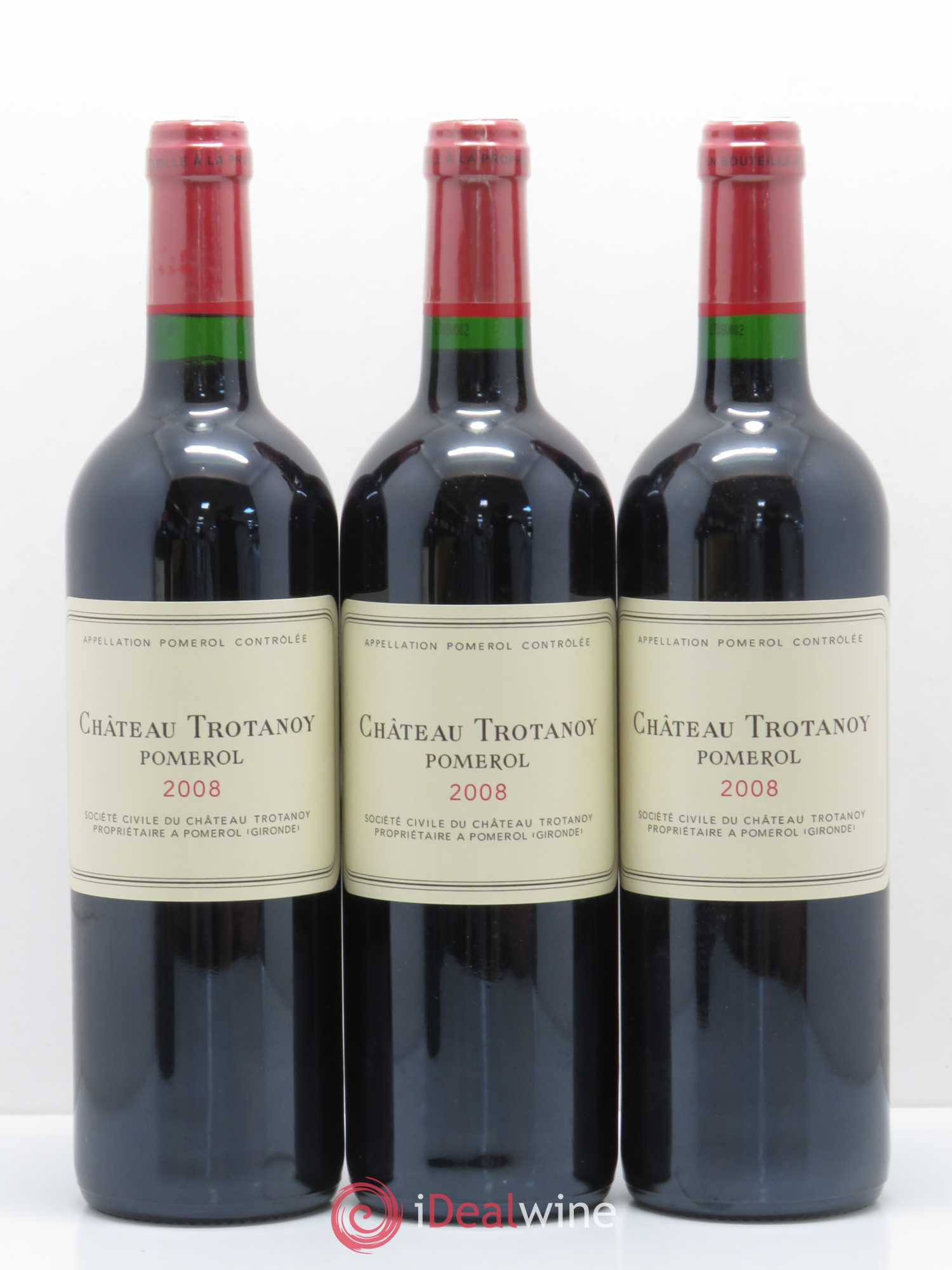 Château Trotanoy 2008 - Lot de 12 bouteilles - 1