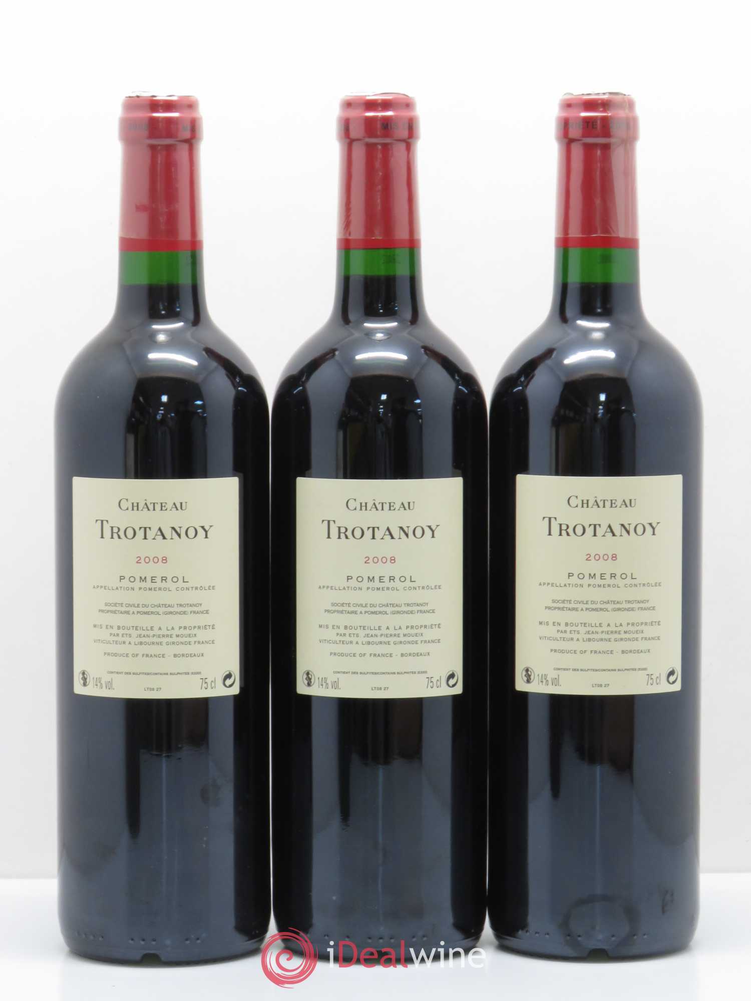 Château Trotanoy 2008 - Lot de 12 bouteilles - 2